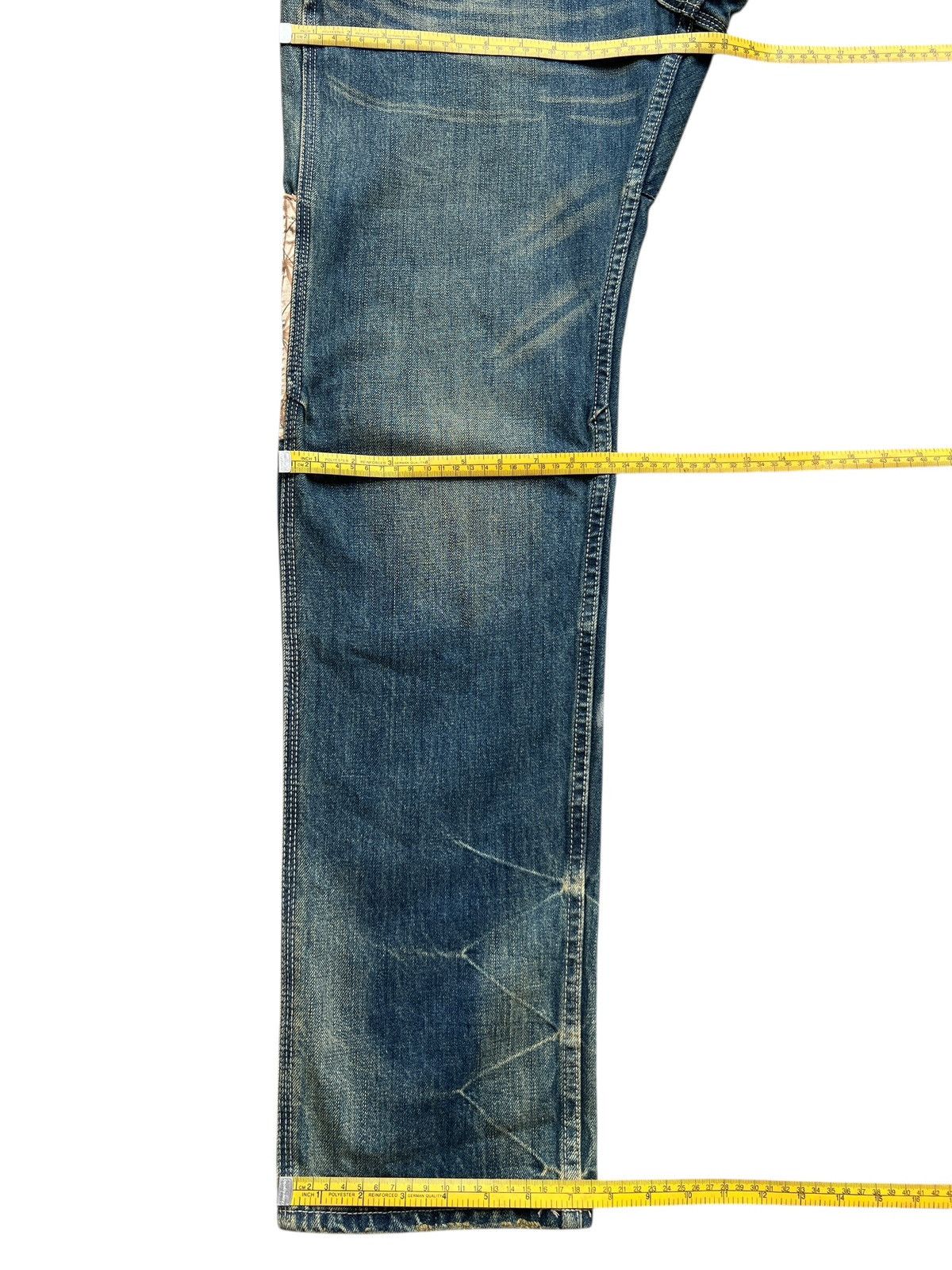 Japanese Brand Vintage Sukajan Japan Carpenter Denim Jeans 33x33 Size US 33 - 14 Thumbnail