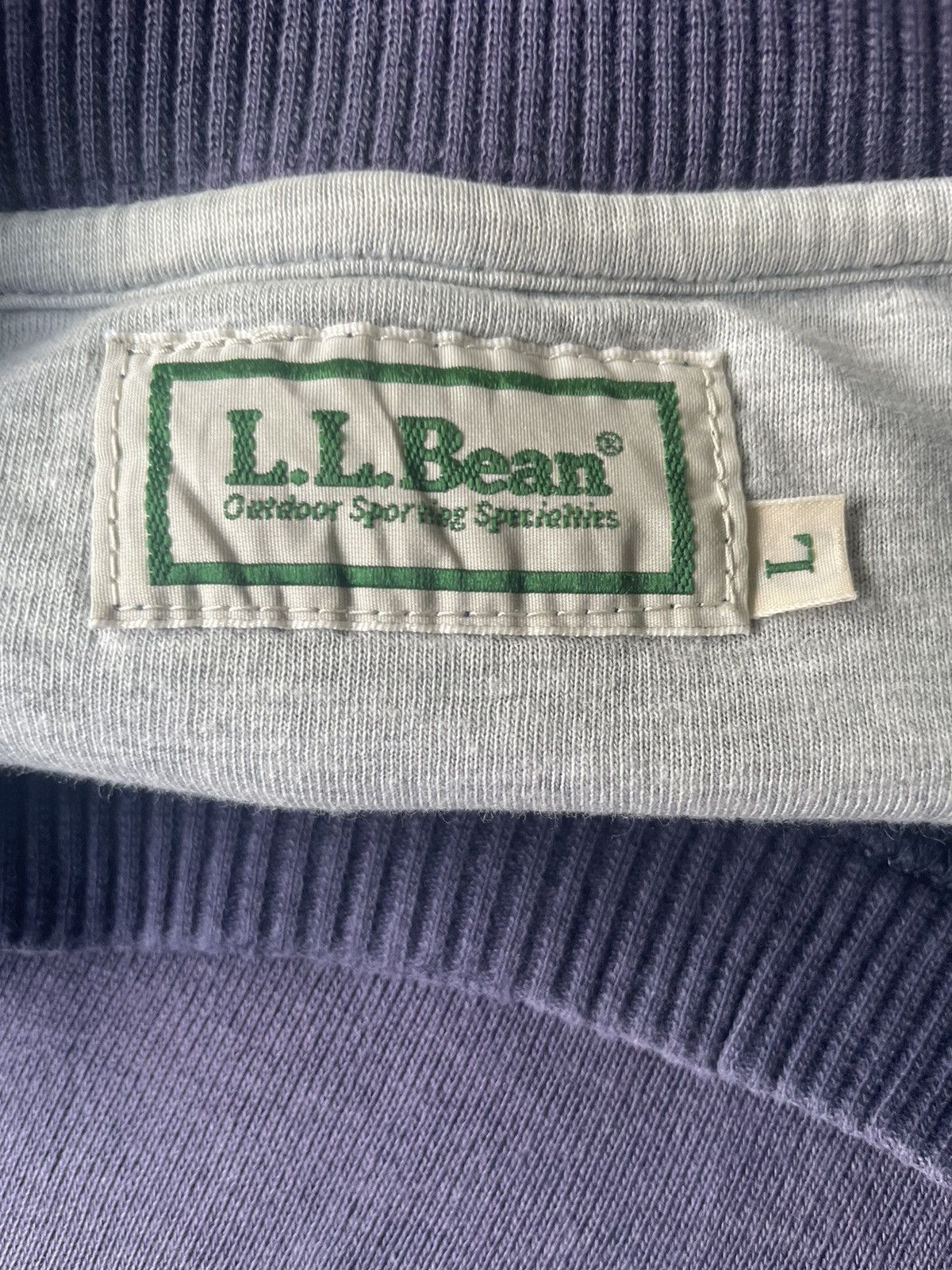 L.L. Bean × Vintage Vintage L.L.Bean Faded Distressed Crewneck Size US XXL / EU 58 / 5 - 5 Thumbnail