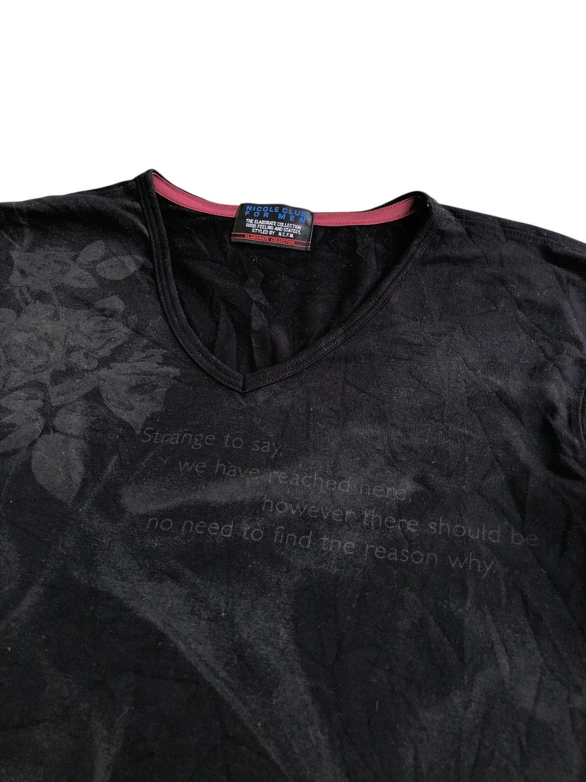 Nicole Club Nicole Club For Men Y2K Style Longsleeve Size US M / EU 48-50 / 2 - 3 Thumbnail
