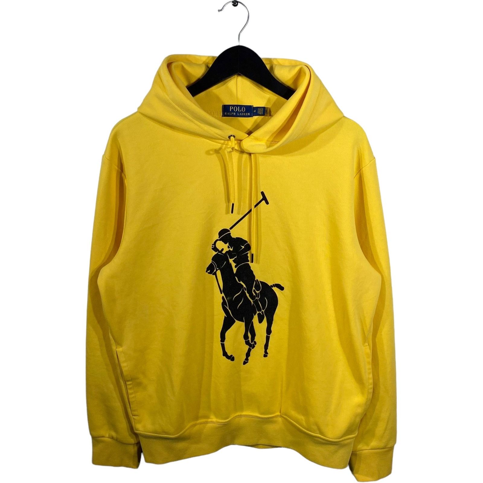 Vintage Polo Ralph Lauren Large Logo Pullover Hoodie Size US L / EU 52-54 / 3 - 1 Thumbnail