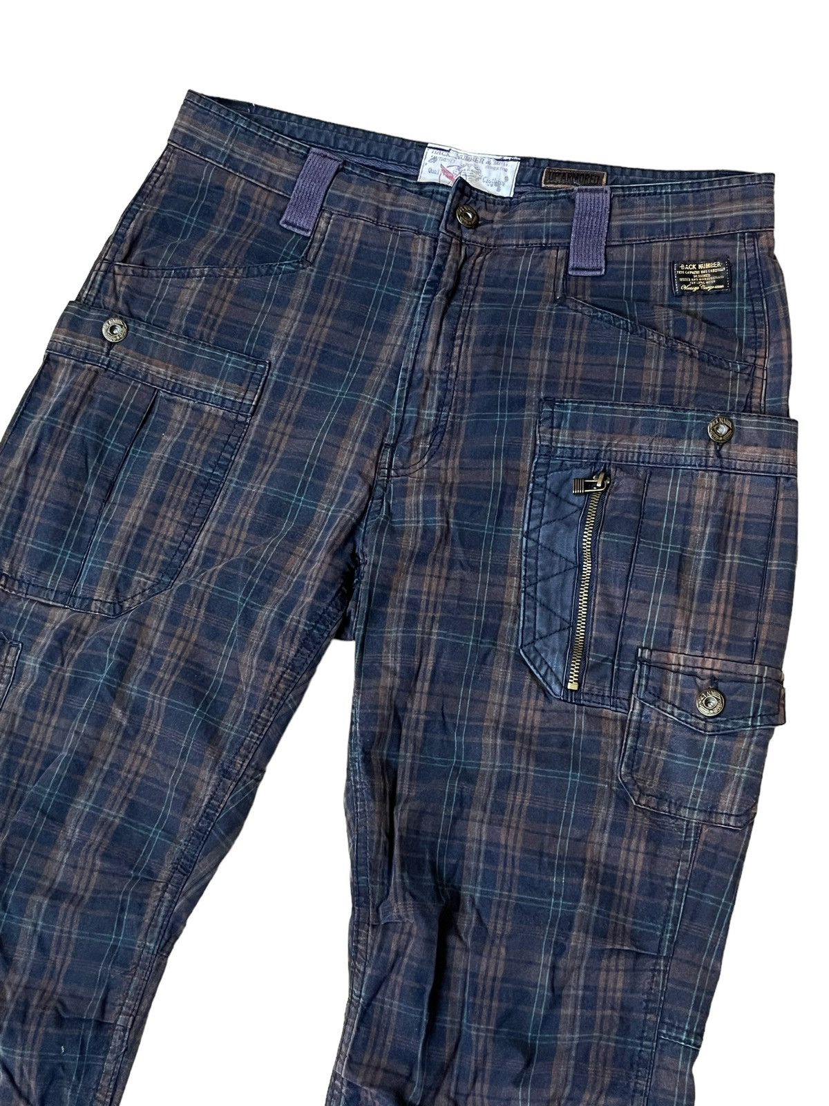 Japanese Brand SICK🔥JAPANESE BRAND BACK NUMBER CARGO ISSUE PANT Size US 33 - 3 Thumbnail