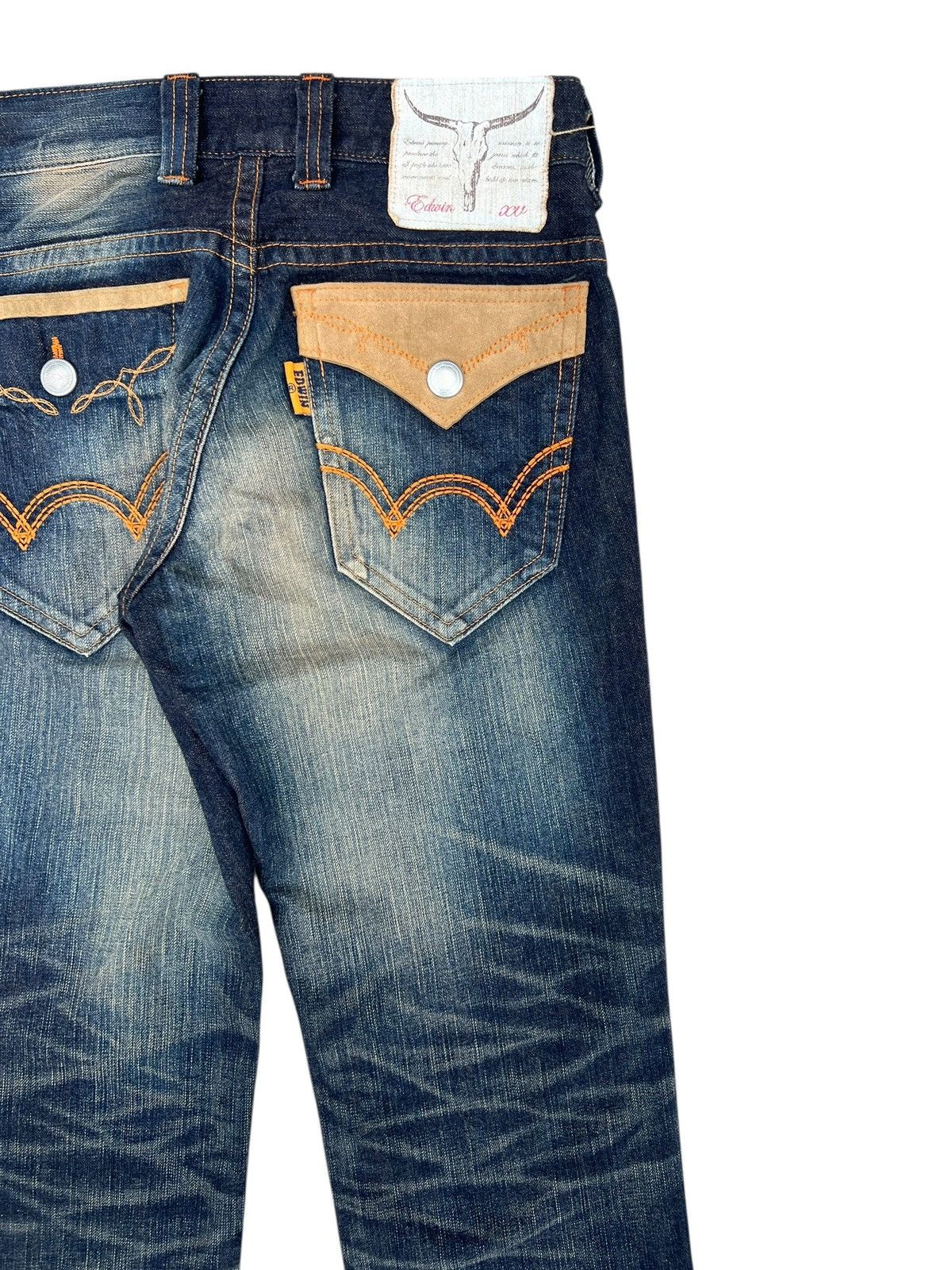 Edwin 2000s Edwin 421XVS Mud Wash Denim Bootcut Jeans Size US 29 - 17 Thumbnail