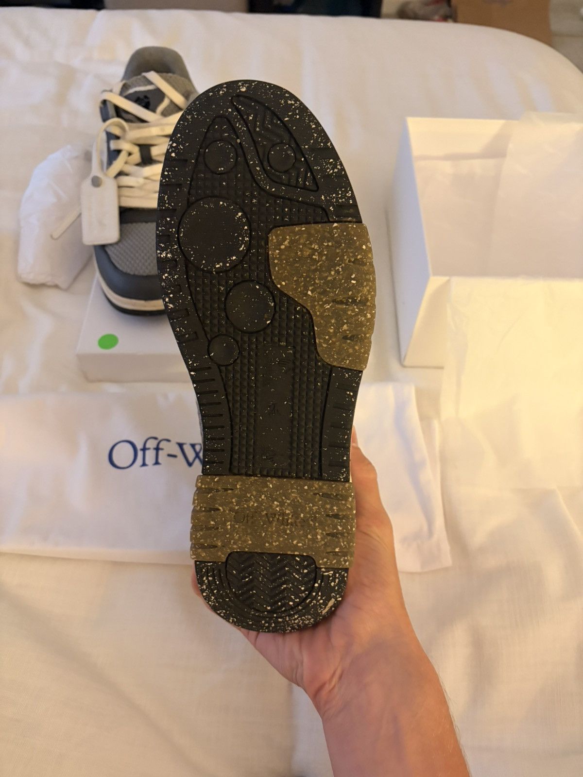 Off-White OFF WHITE OUT OF OFFICE SLIM/MESH Size US 11 / EU 44 - 4 Thumbnail