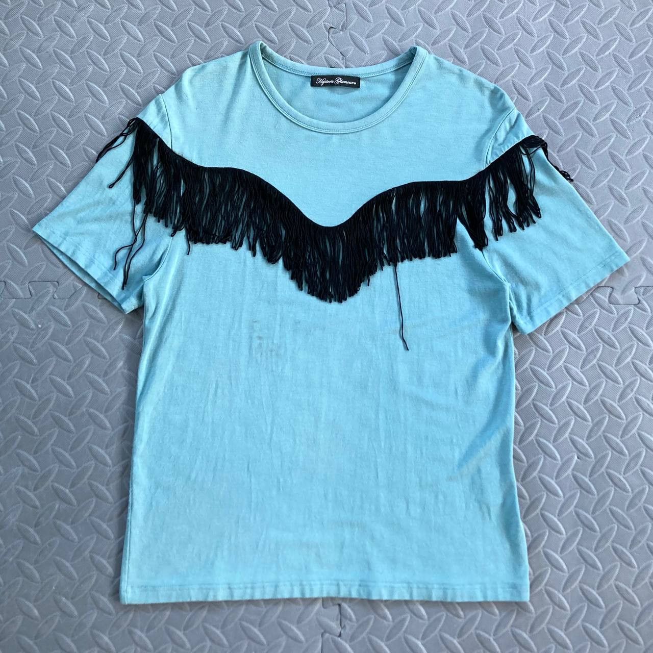 Hysteric Glamour "Rock Happening” Fringe Tee Size M / US 6-8 / IT 42-44 - 2 Thumbnail