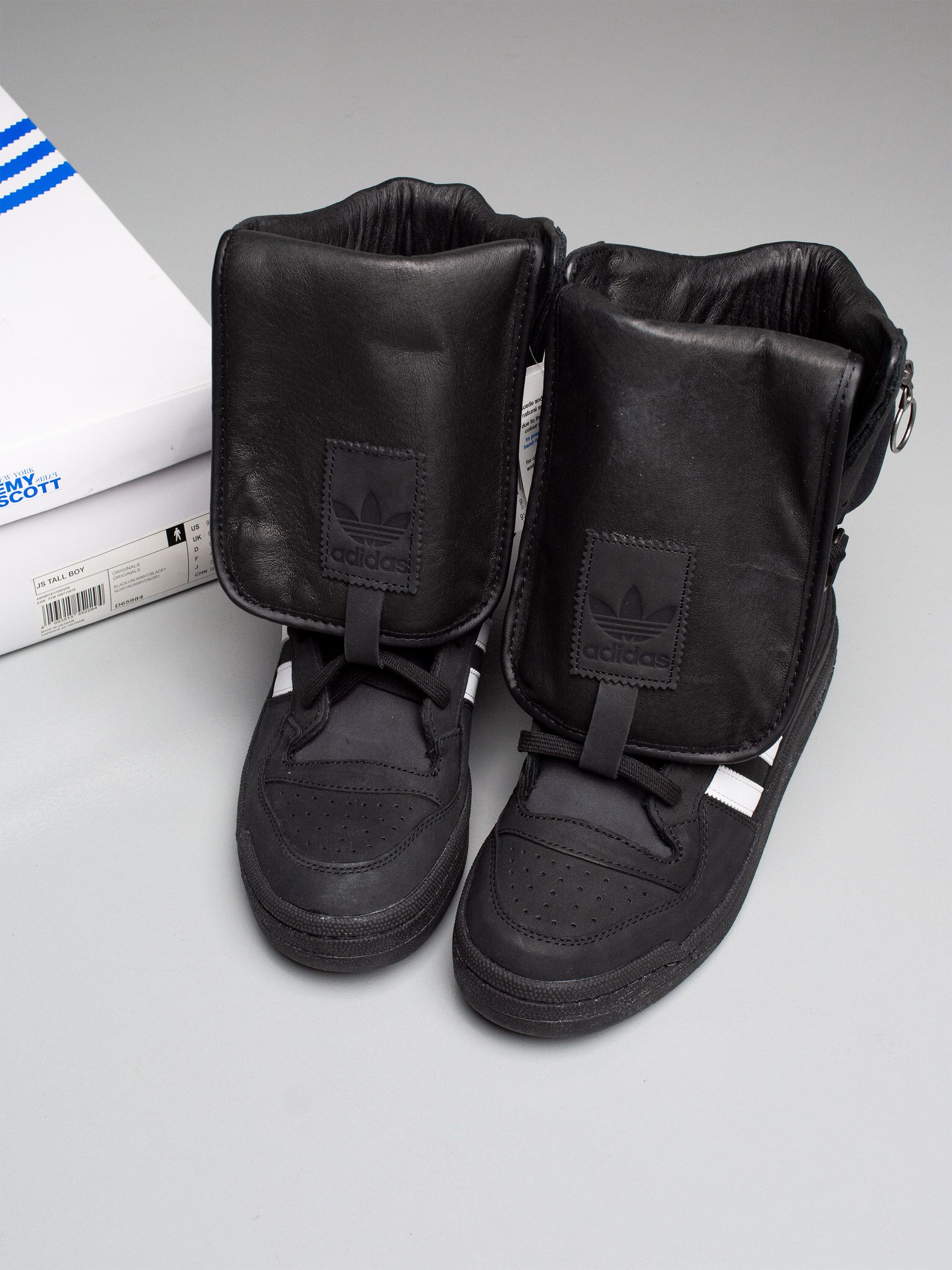 Adidas × Jeremy Scott Jeremy Scott x Adidas Tall Boy in Black