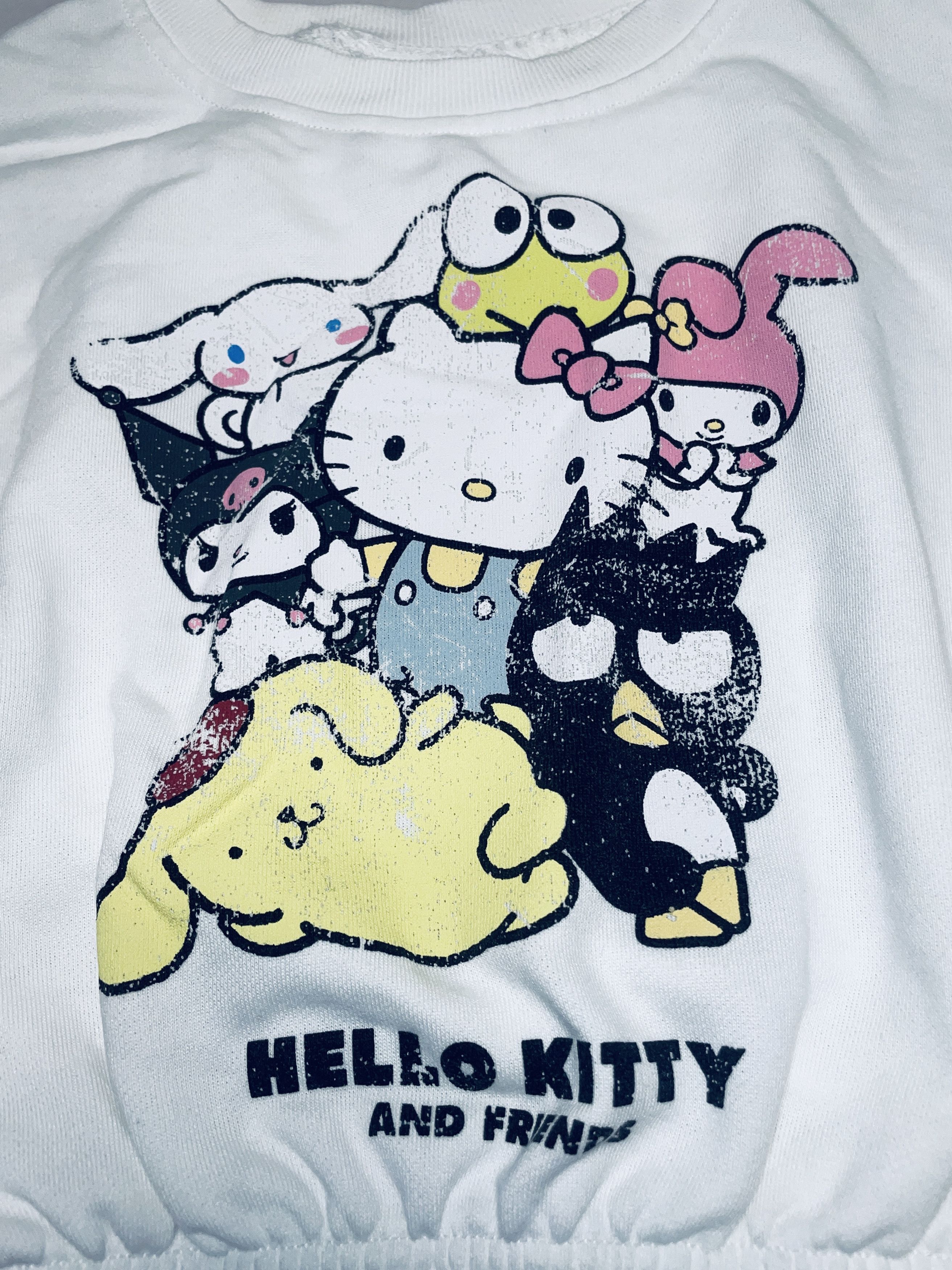 Other 🧥 19,90€ – Cropped Sweatshirt – Hello Kitty Größe XS Size US XS / EU 42 / 0 - 3 Thumbnail