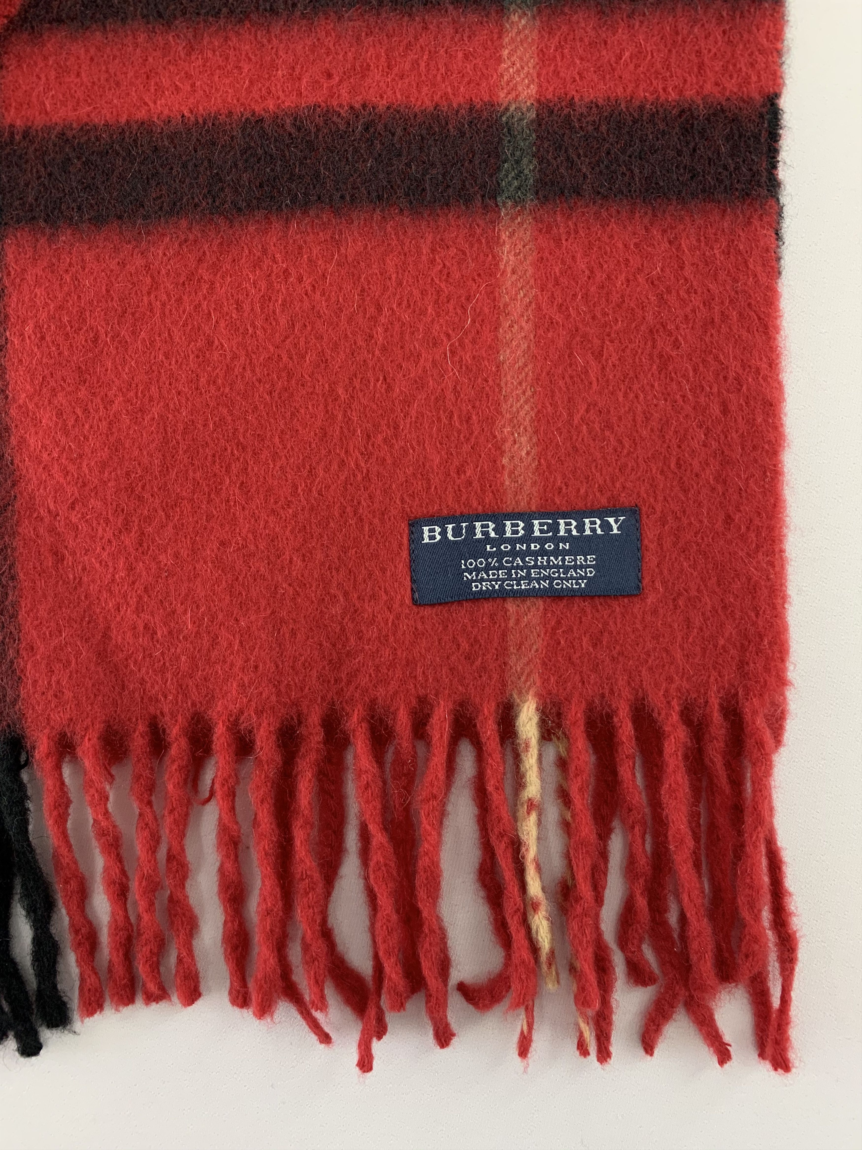 Burberry Burberry Scarf Wool Muffler Neck Wrap B4217 Size ONE SIZE - 3 Thumbnail