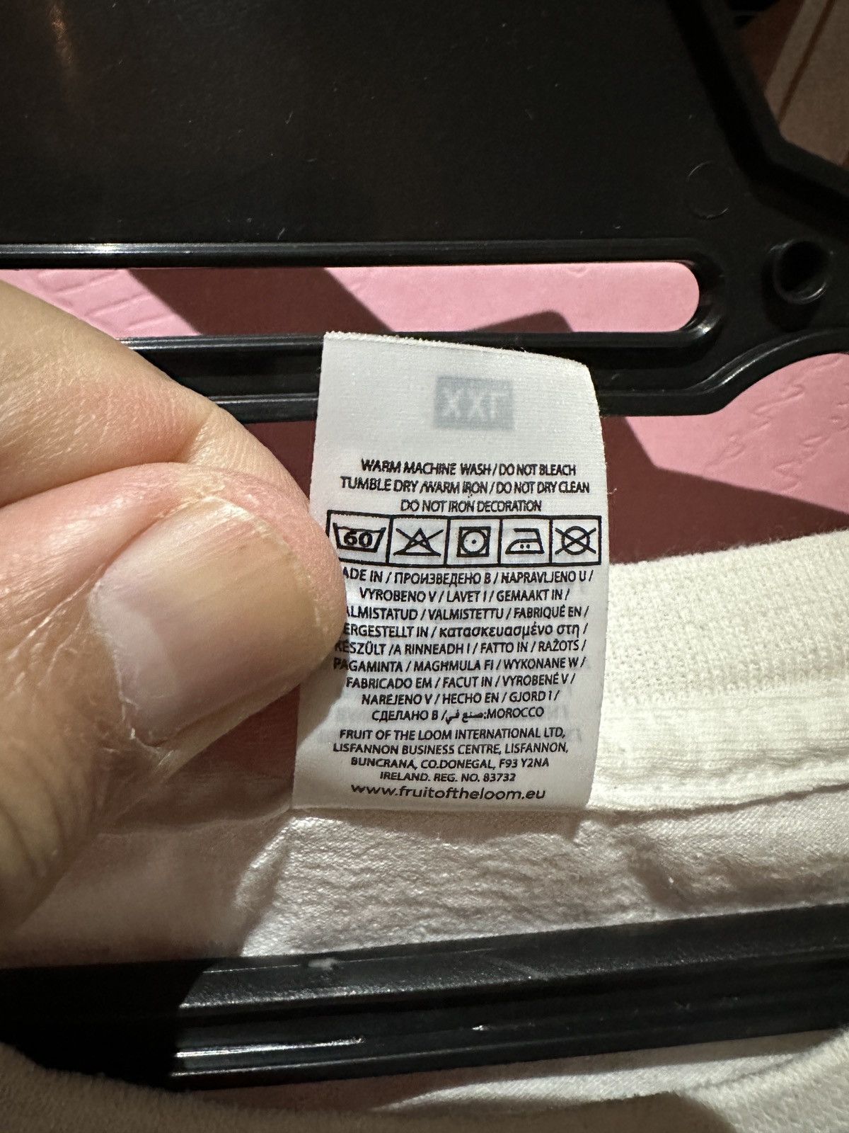 Fruit Of The Loom Fruit of the loom super premium Size US XXL / EU 58 / 5 - 6 Thumbnail