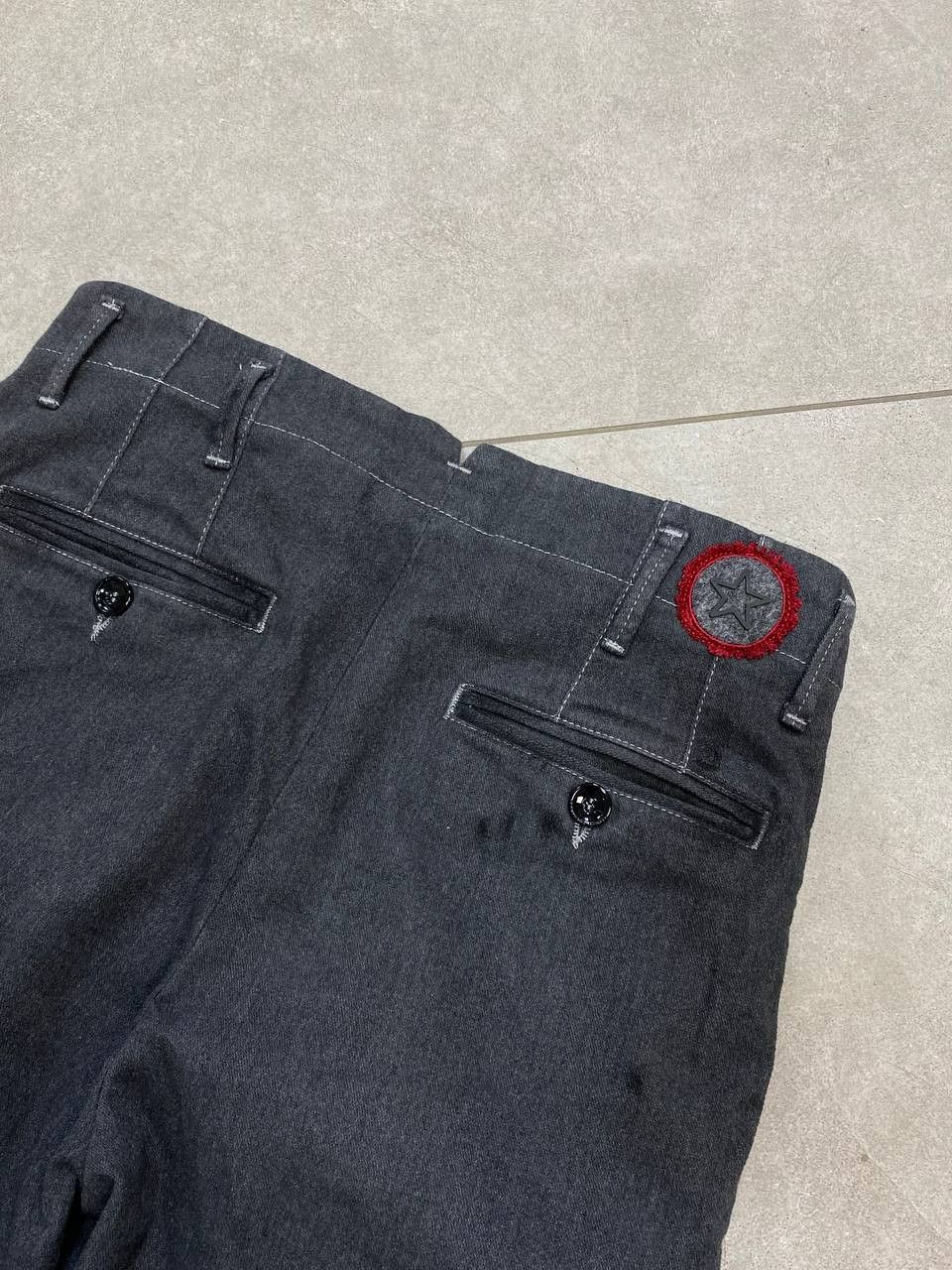 Takeshy Kurosawa Vintage Takeshy Kurosawa Avant-Garde Distressed Pants Size US 30 / EU 46 - 8 Thumbnail