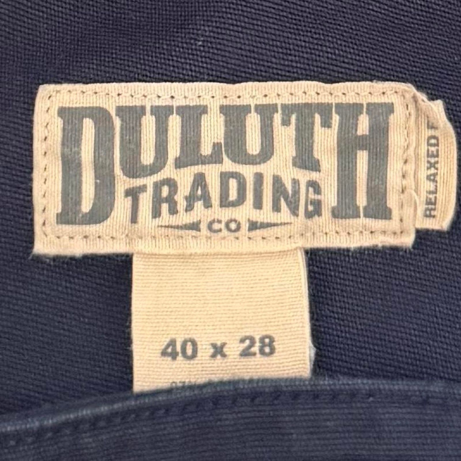 Carhartt × Duluth Trading Company × Vintage Vintage Carhartt Style Baggy Carpenter Skater Grunge Pants Size US 39 - 4 Thumbnail