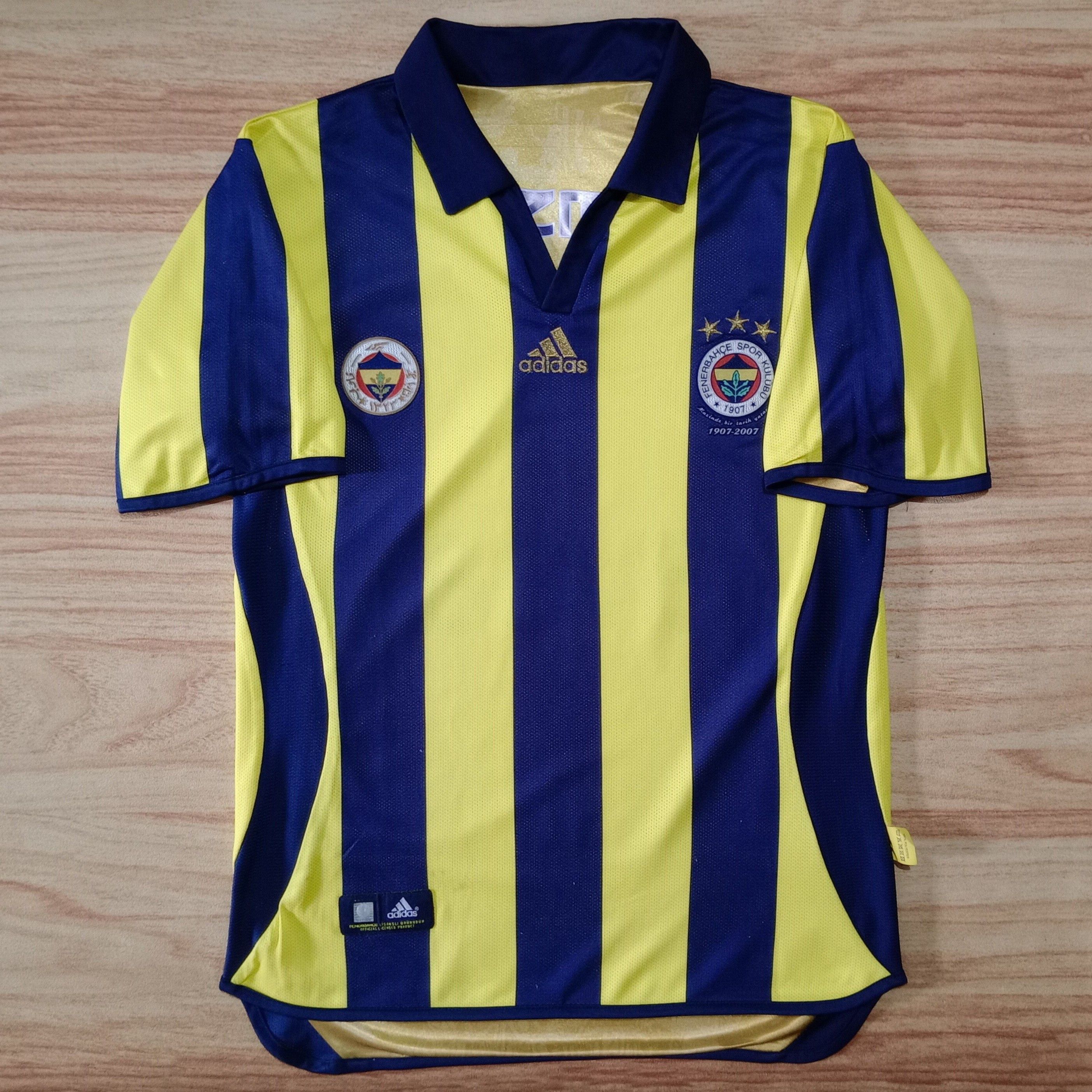 Adidas Fenerbache 2006-2007 Centenary Jersey Mateja Kezman 9 Size US S / EU 44-46 / 1 - 3 Thumbnail