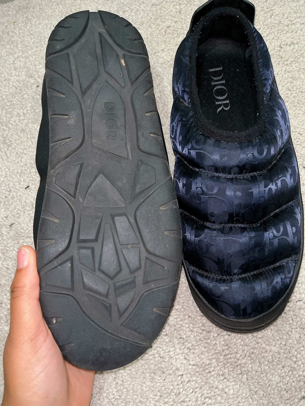 Dior Dior oblique jacquard nylon slippers Size US 7.5 / EU 40-41 - 5 Thumbnail
