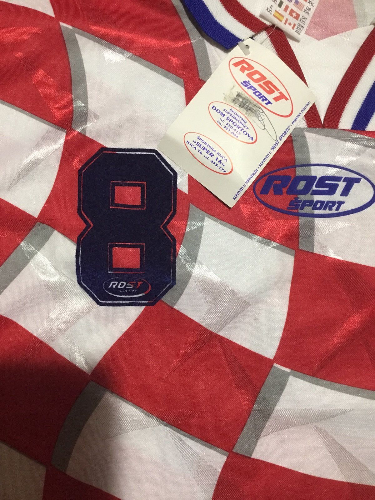 Other Vintage Croatia National Team Home Jersey Lotto Sz XXL Size US XXL / EU 58 / 5 - 3 Thumbnail