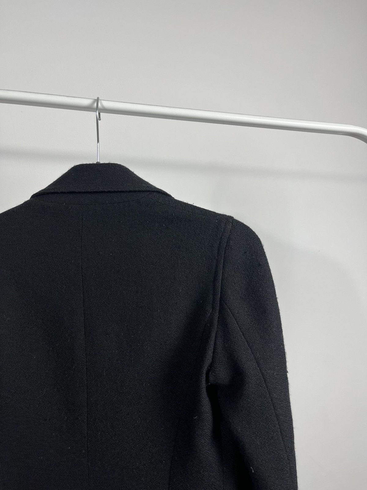 Bally Bally Made in Italy Black Wool Blazer Jacket Size S / US 4 / IT 40 - 13 Thumbnail