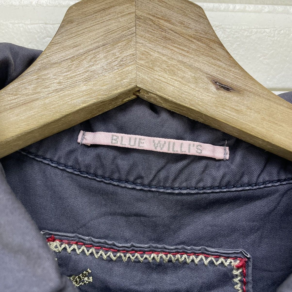 Japanese Brand Japanese Brand Blue Willis Awesome Jacket Size S / US 4 / IT 40 - 4 Thumbnail