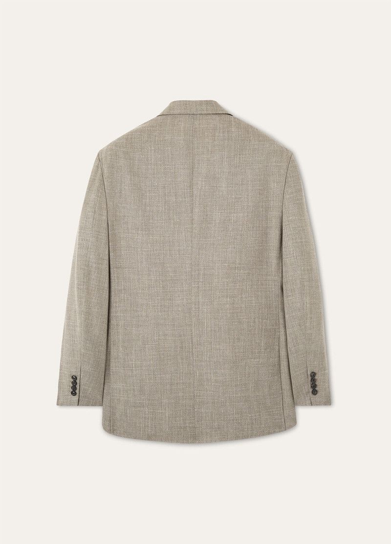 Loro Piana o1srvl11e0526 FAP3402 Everton Jacket in Beige Size US M / EU 48-50 / 2 - 6 Thumbnail