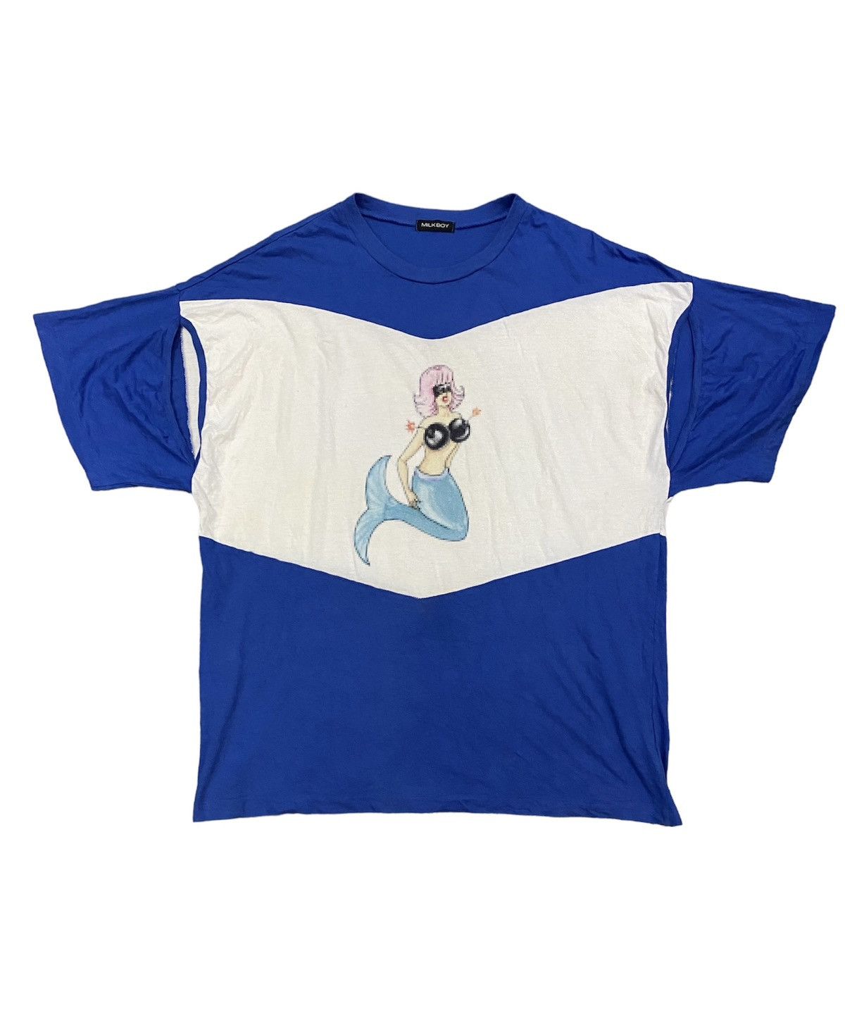 image of 20471120 x Beauty Beast VTG Milkboy Digital Mermaid Breast Bom, Men's (Size XL)