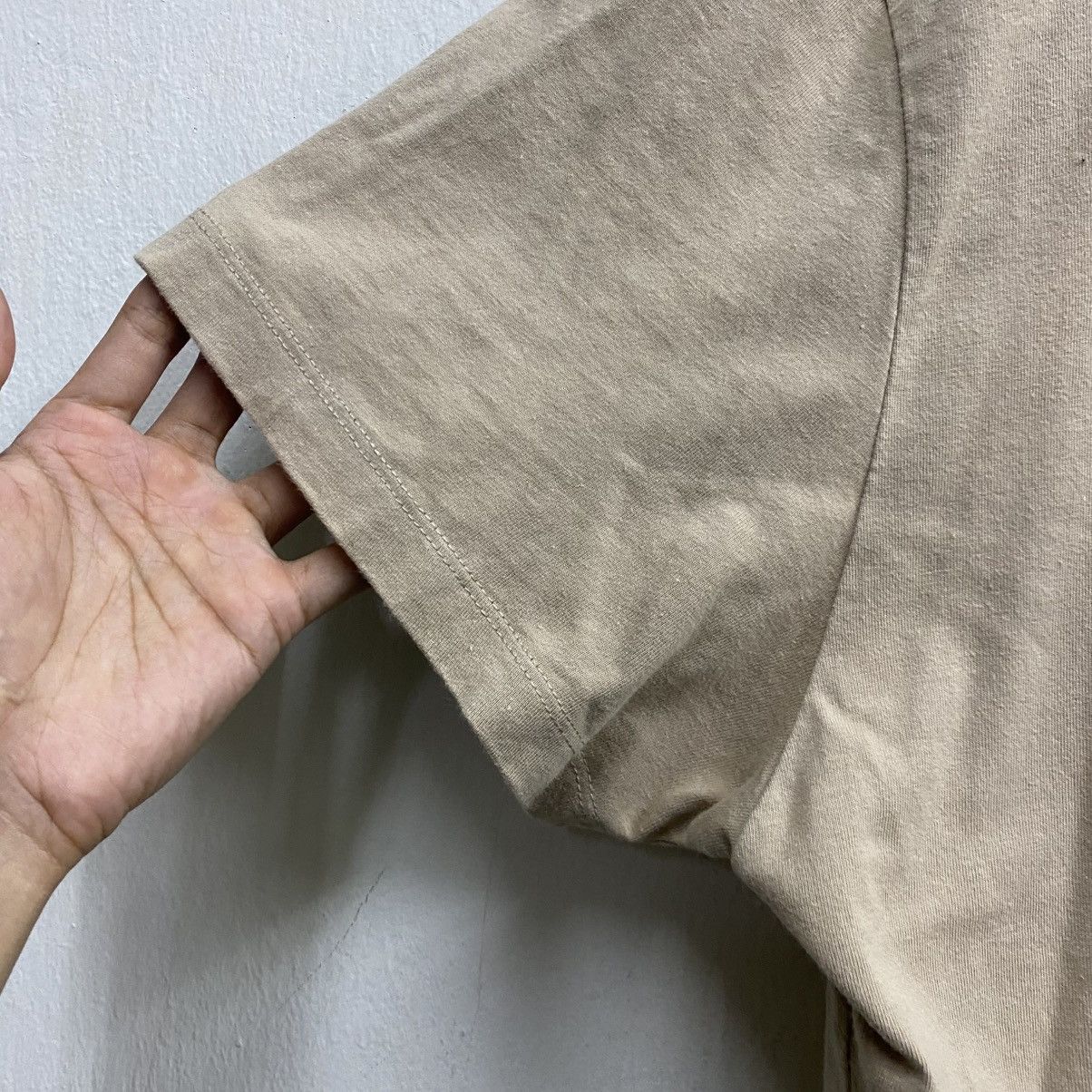 Essentials × Fear of God Essentials FOG Fear Of God Brown Big Back Logo Tee Size US L / EU 52-54 / 3 - 6 Thumbnail