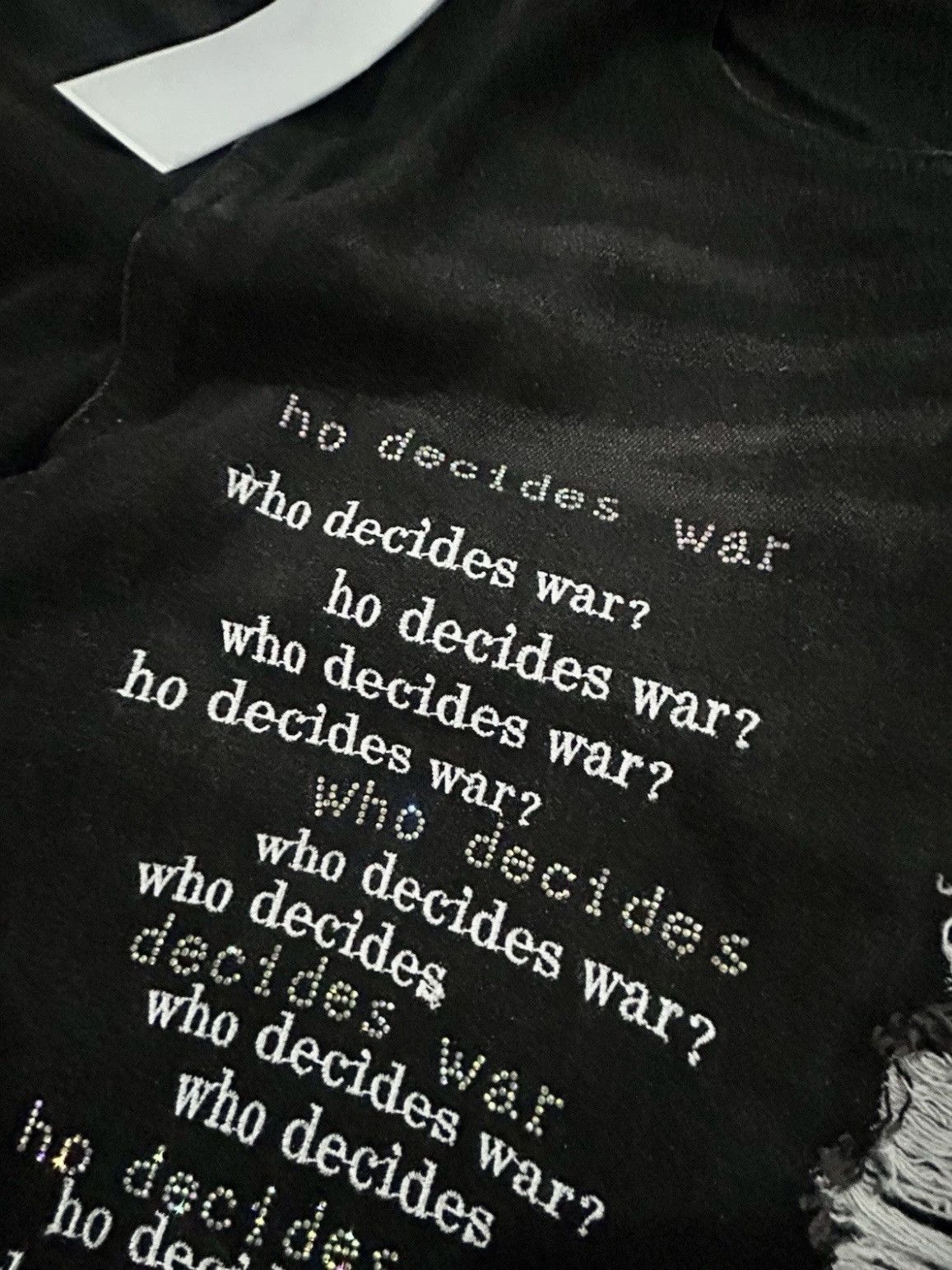 Who Decides War Who Decides War "Scripture" Ultra Flare Distressed Denim Size US 36 / EU 52 - 15 Thumbnail