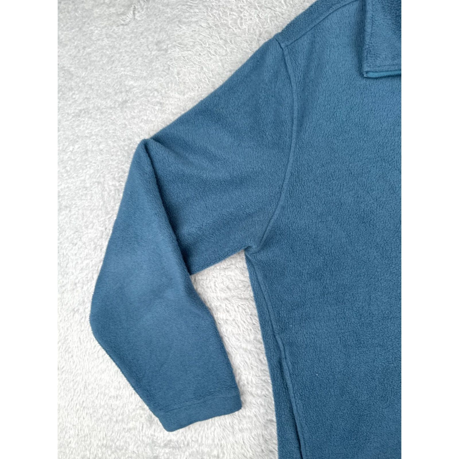 Vintage Woolrich Jacket Mens Large Blue 100% Polyester Fleece Pockets Windbreaker Zip Full Zip Insulated Lined Pockets Reversible Size US L / EU 52-54 / 3 - 3 Thumbnail