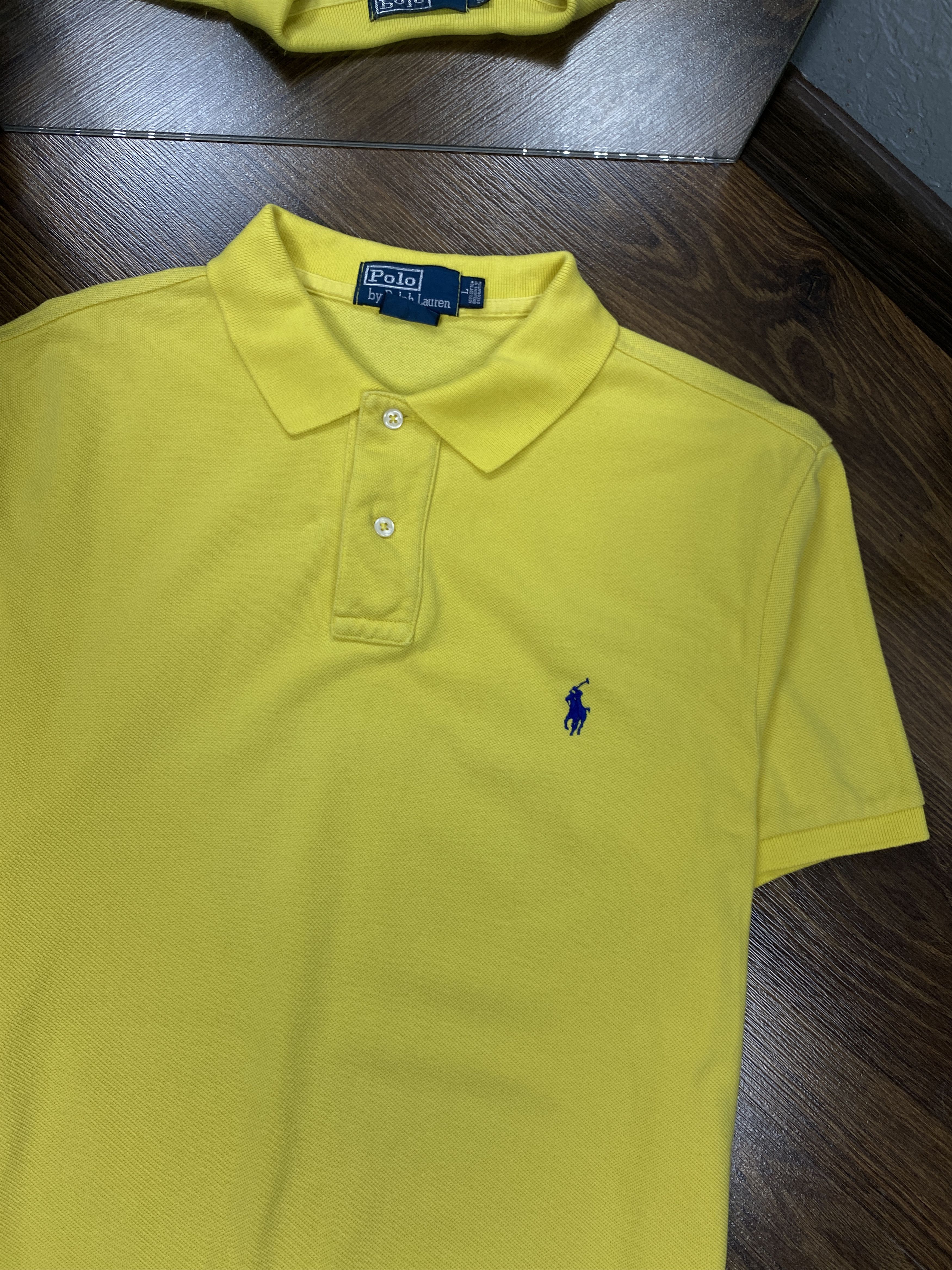 Polo Ralph Lauren Polo Ralph Lauren Vintage Mens Polo Shirt Size US L / EU 52-54 / 3 - 2 Thumbnail
