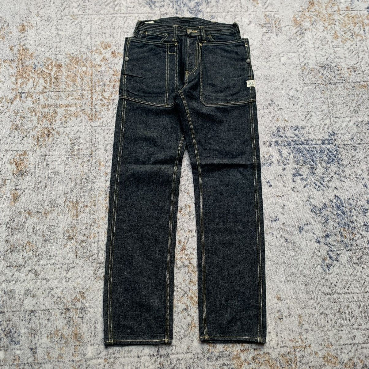 Sassafras Sassafras Sprayer Multi Pocket Gardeners Denim Pants Size US 30 / EU 46 - 2 Thumbnail