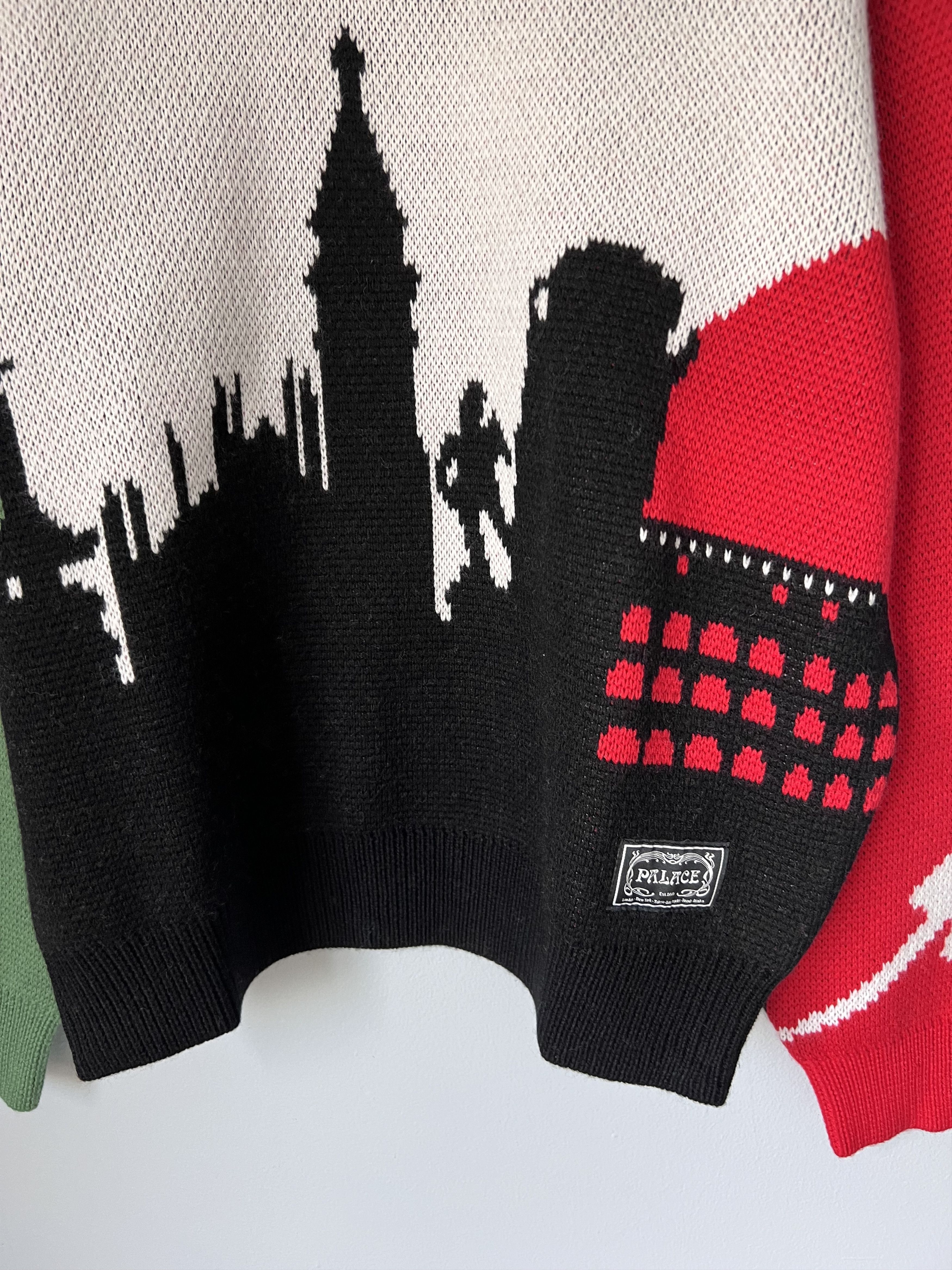 Palace Palace Skateboards Italy Tourist Knit Sweater Size US L / EU 52-54 / 3 - 3 Thumbnail