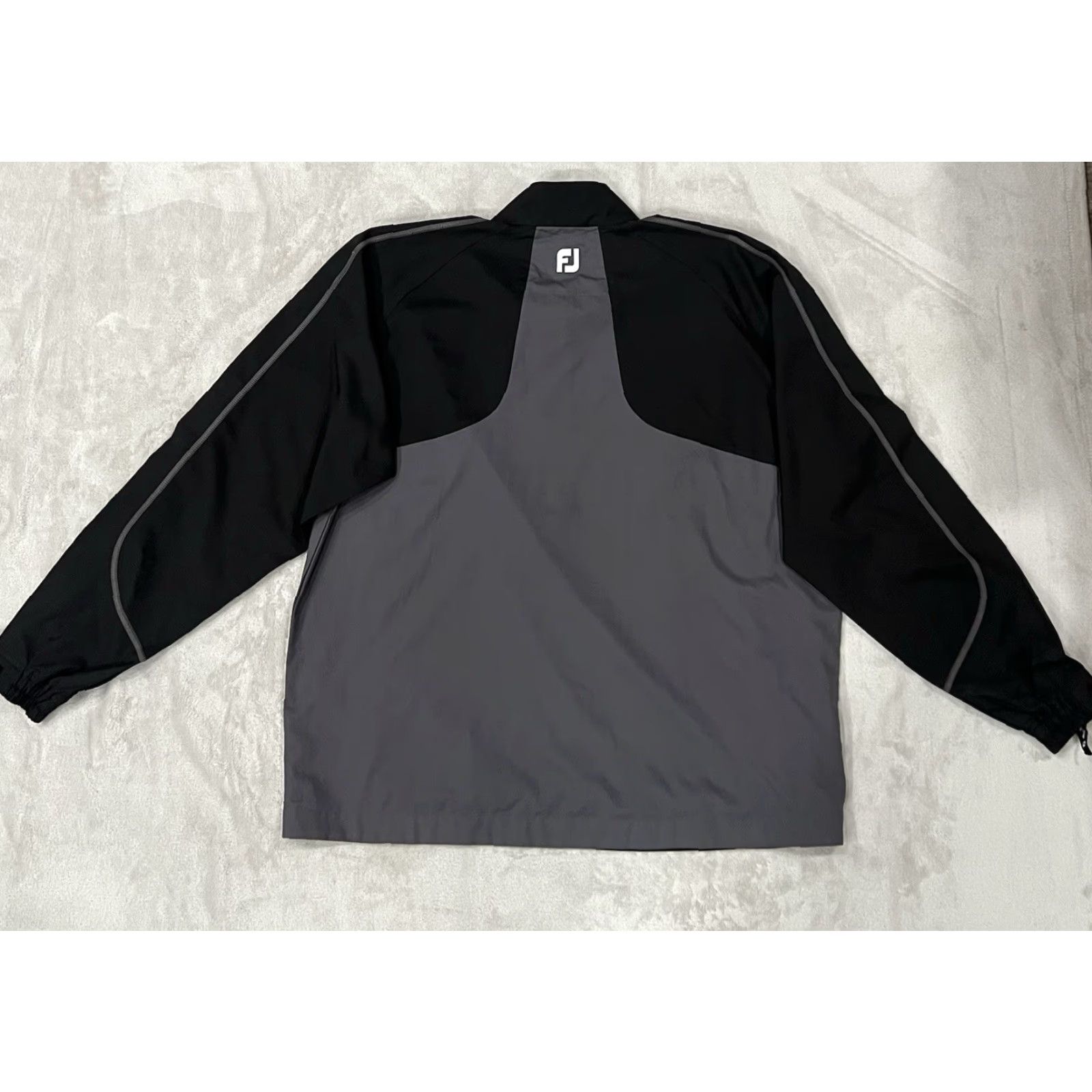 Footjoy FootJoy Men's Black/Gray Performance 1/4 Zip Golf Pullover The Oaks XL Shirt Mens Black/Gray Performance 1/4 Zip Golf Pullover The Oaks XL Size US XL / EU 56 / 4 - 2 Thumbnail
