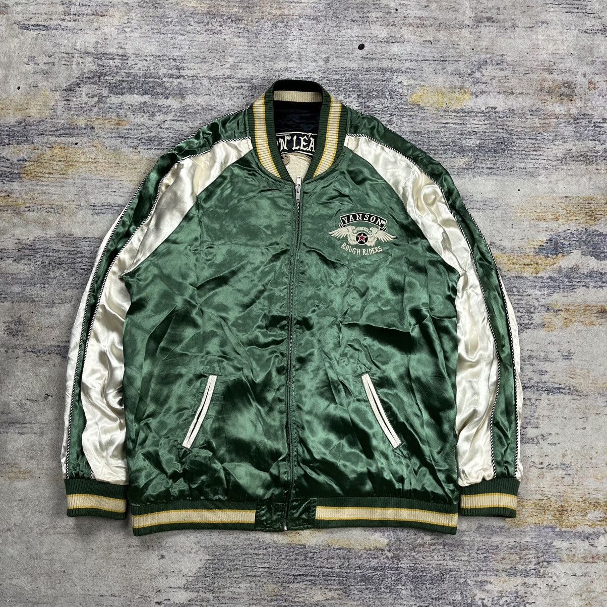 Vanson Leathers Vanson reversible rayon souvenir sukajan jacket Size US XL / EU 56 / 4 - 4 Thumbnail