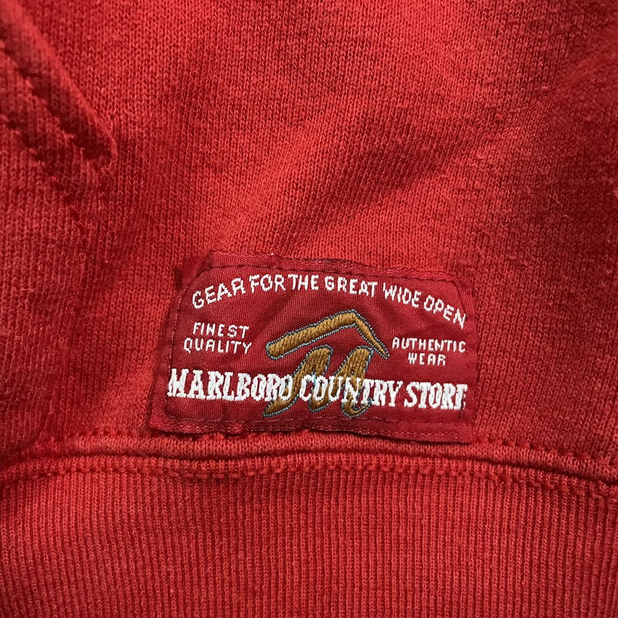 Marlboro Vintage Marlboro Big Logo Hoodie Size US XL / EU 56 / 4 - 4 Thumbnail