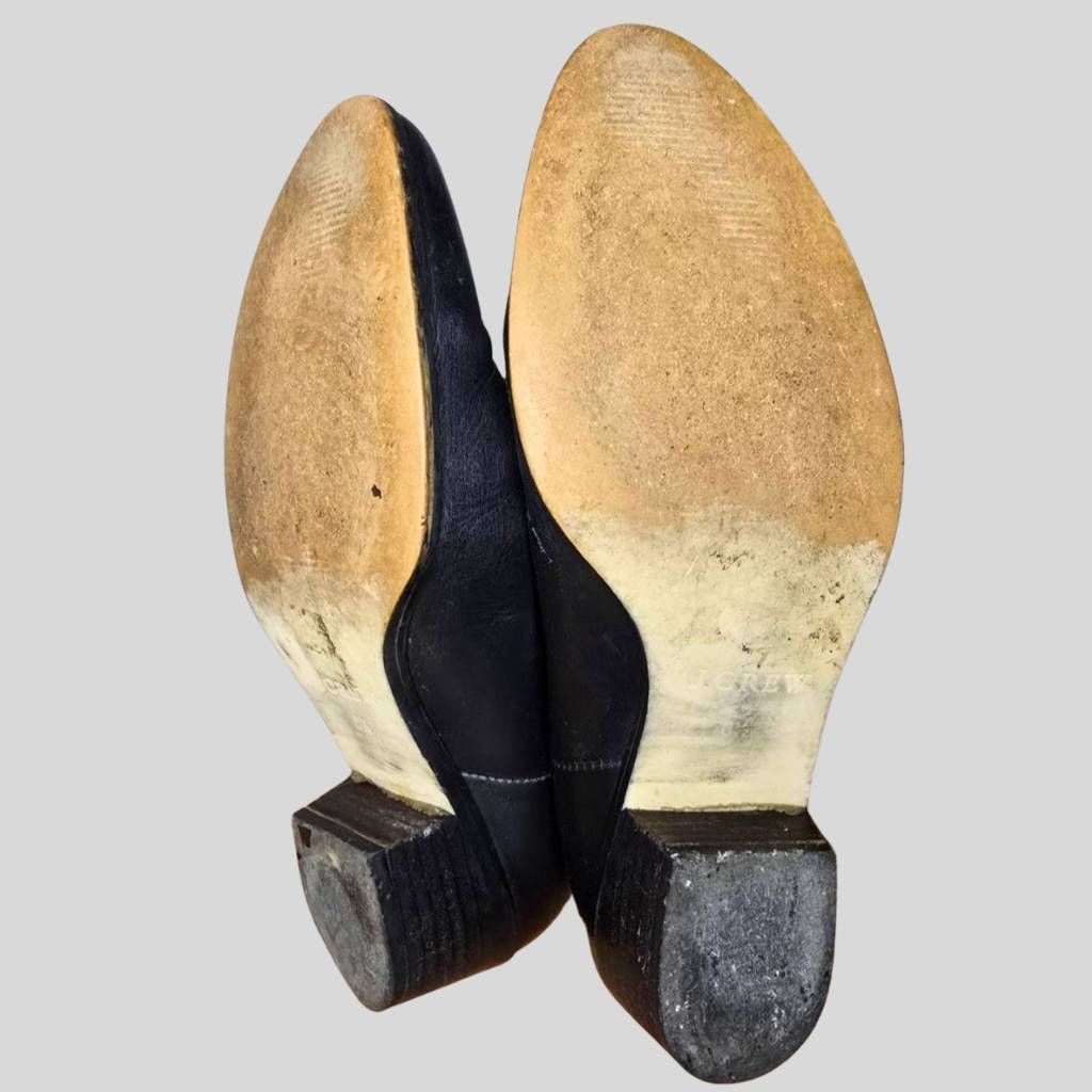 J.Crew J.Crew Black Leather Chelsea Ankle Boots Women’s Size 6.5 Po Size US 6.5 / IT 36.5 - 6 Thumbnail