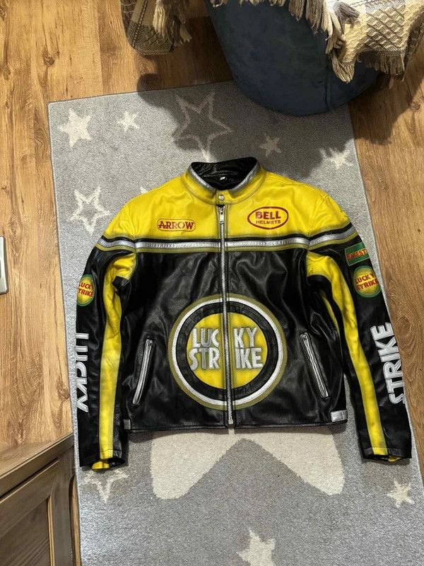 Lucky Strike Leather Jacket | Grailed