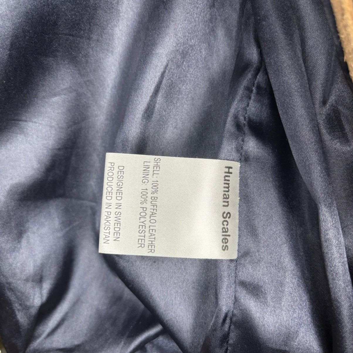 Human Scales × Leather vintage bomber jacket buffalo leather russel human scales Size US S / EU 44-46 / 1 - 7 Thumbnail