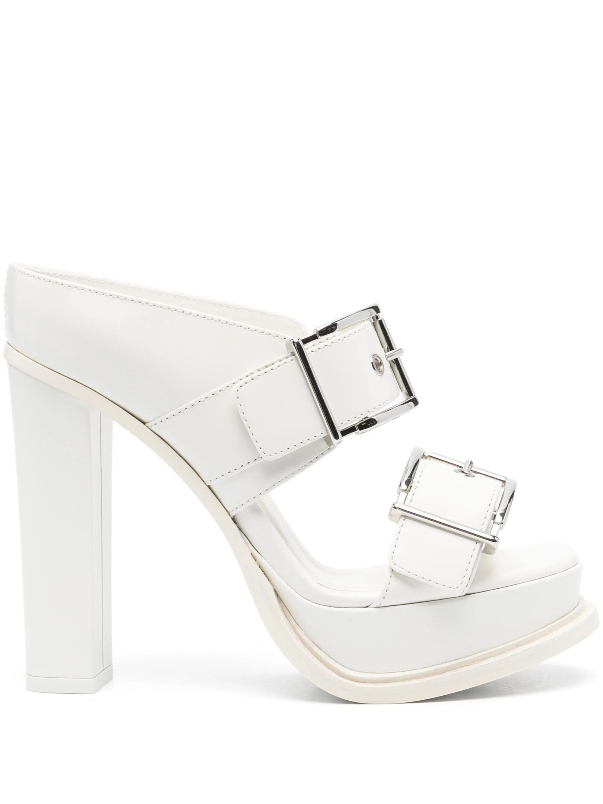 Alexander McQueen o1y0225 Sandals in White Size US 6 / IT 36 - 1 Thumbnail