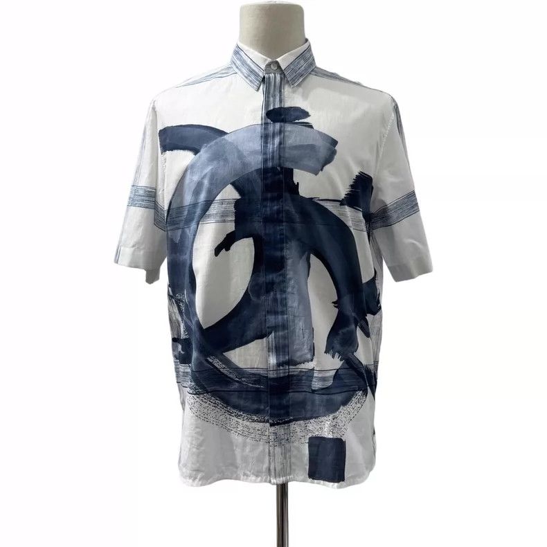 Dior Dior Size 41 FW22 tie-dyed lapel hidden button open-closed Size US XXS / EU 40 - 3 Thumbnail