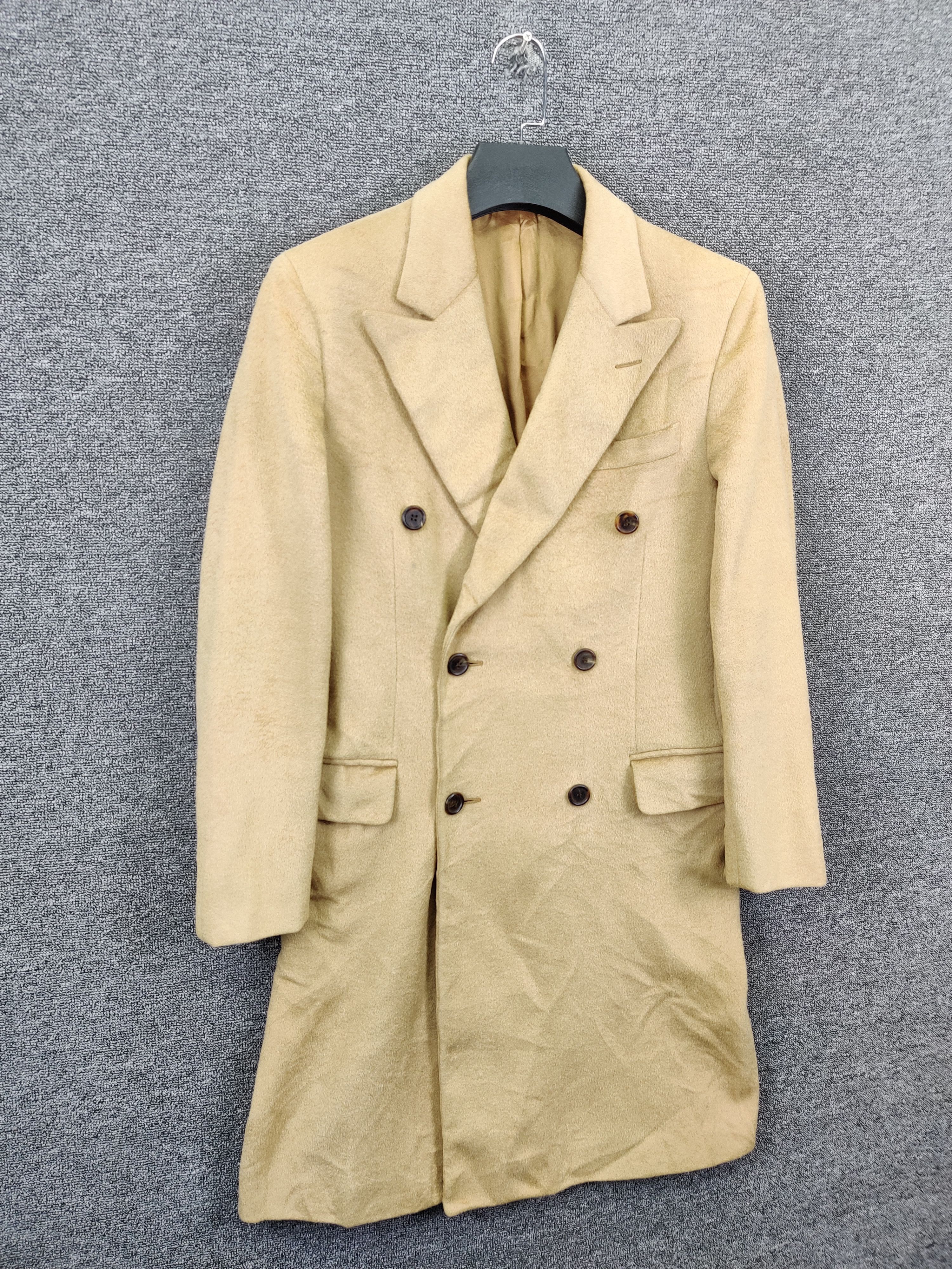 Prada Vintage Prada Wool Double Breasted Long Coat Size US M / EU 48-50 / 2 - 4 Thumbnail