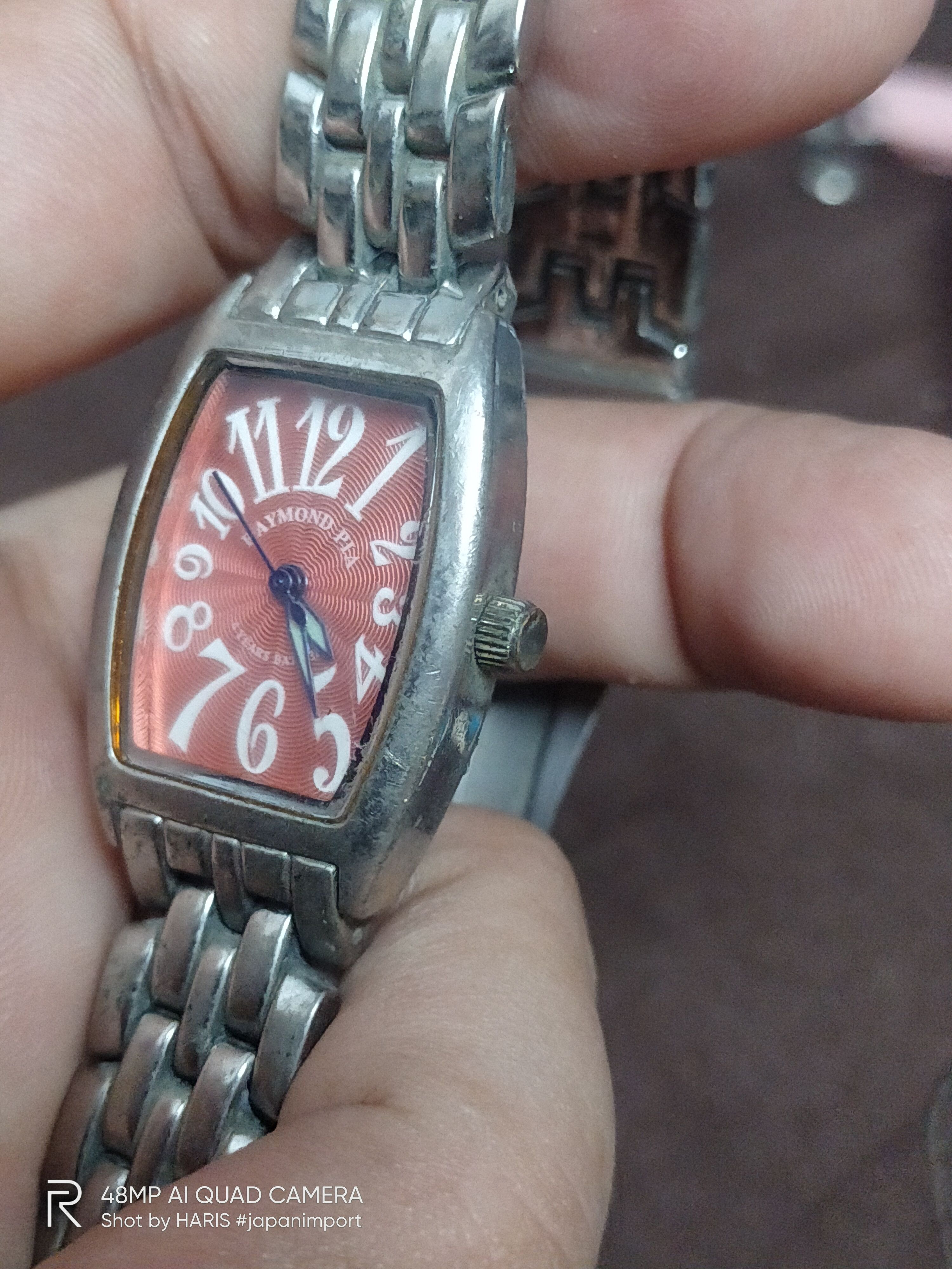 Japanese Brand RAYMOND PIA Vintage Ladies Watch by QUARTZ Japan movement Size ONE SIZE - 7 Thumbnail