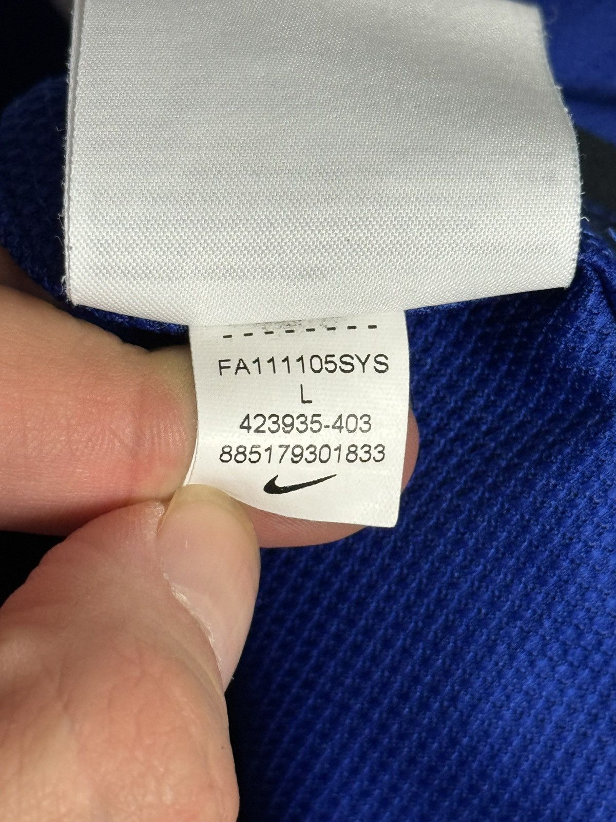 Nike Manchester United 11/12 Away Football Jersey T-Shirt Size US L / EU 52-54 / 3 - 23 Thumbnail