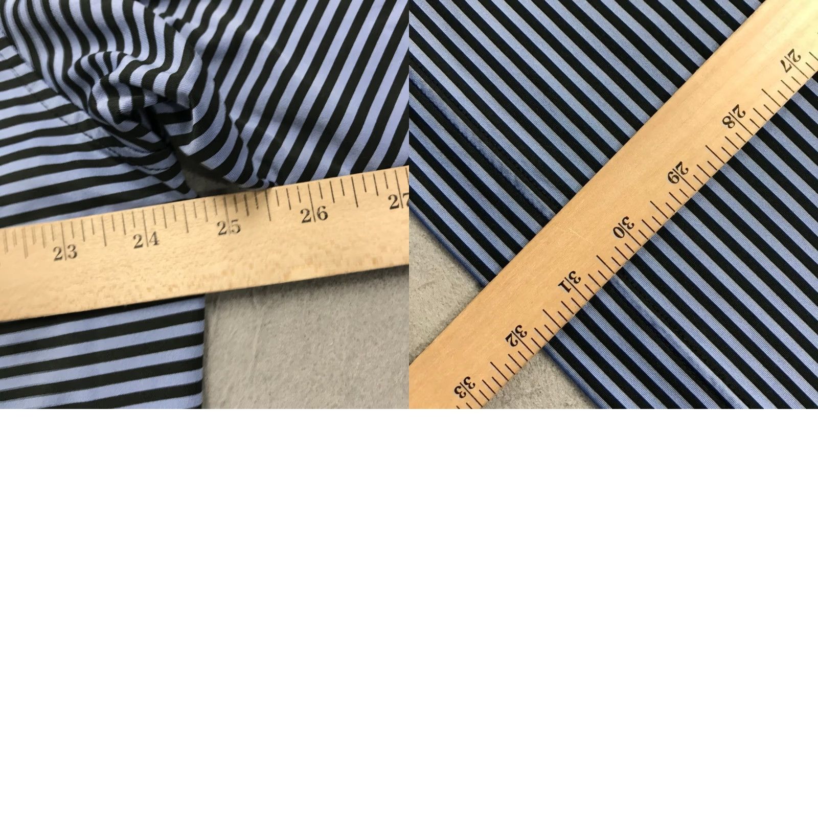 Footjoy FootJoy Kingsley Club Polo Shirt Mens XL Blue Striped Golf Performance Polo Shirt Size US XL / EU 56 / 4 - 8 Thumbnail