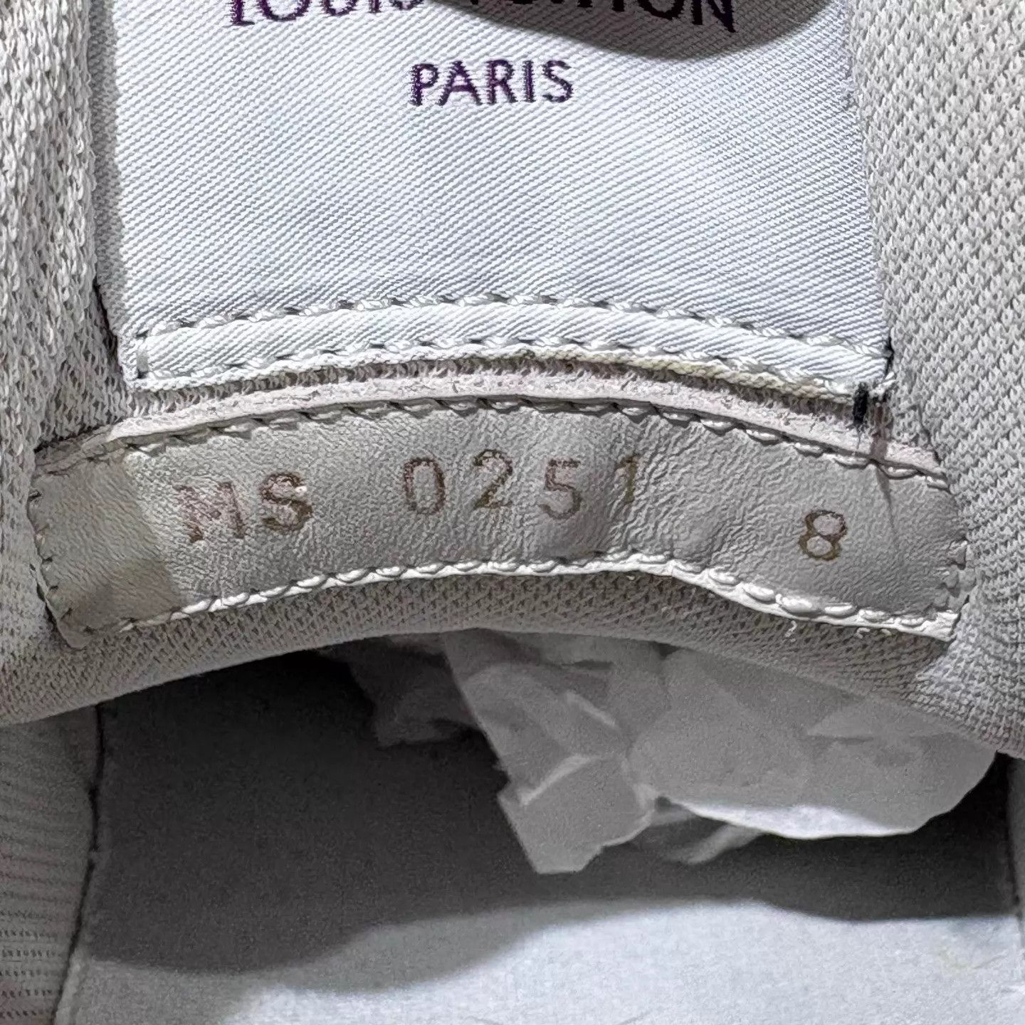 Louis Vuitton LV Trainer White Purple Velcro UK8 42 Size US 9 / EU 42 - 8 Thumbnail