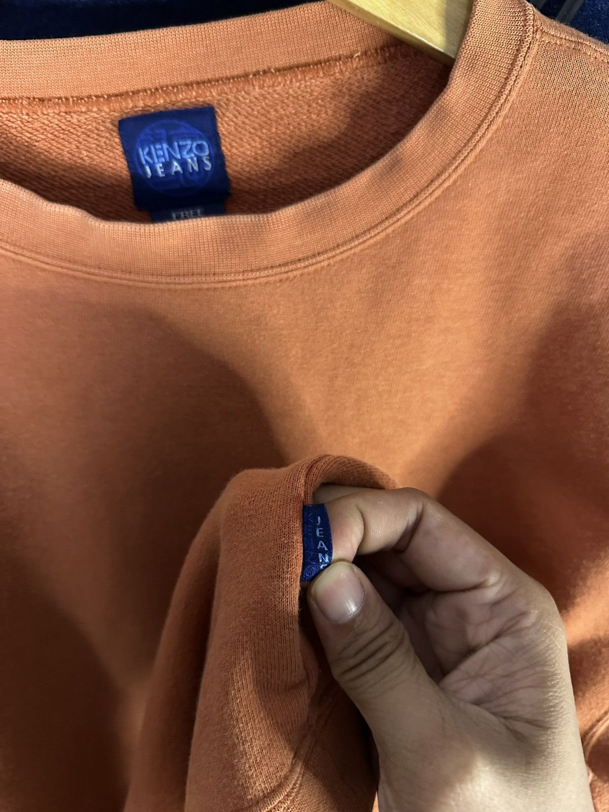 Kenzo Vintage 90's Kenzo Jeans / Kenzo Paris Sweatshirt Size US L / EU 52-54 / 3 - 7 Thumbnail
