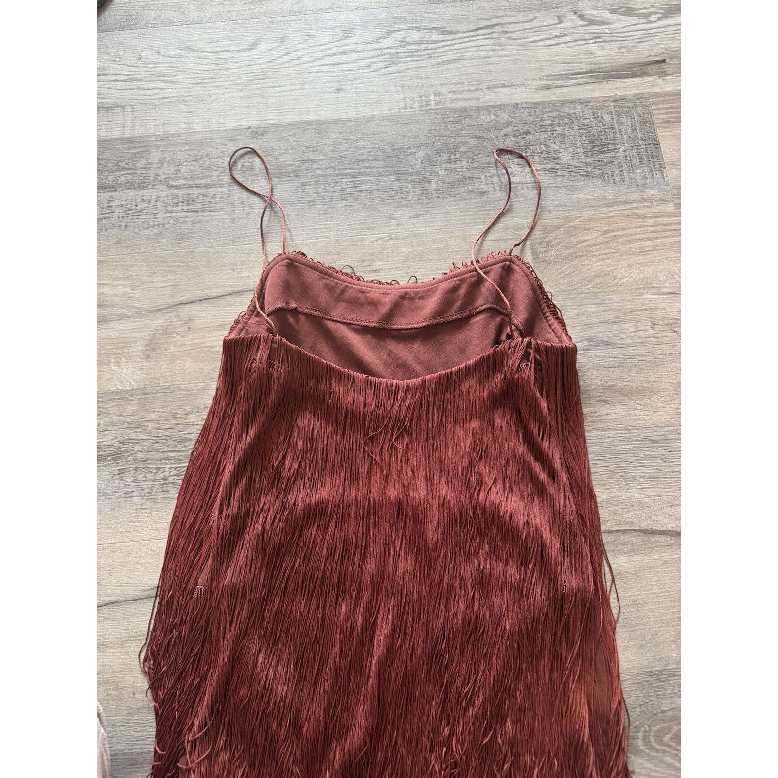 Zara zara strappy fringed dress - Size S - Worn once! Size S / US 4 / IT 40 - 5 Thumbnail