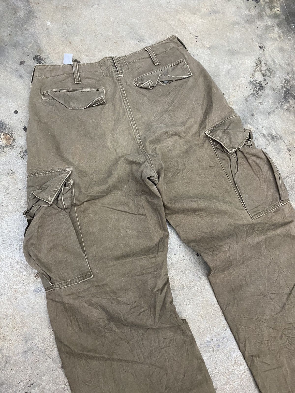 Vintage military cargo pant blue way clothing b 6251 Size US 30 / EU 46 - 6 Thumbnail