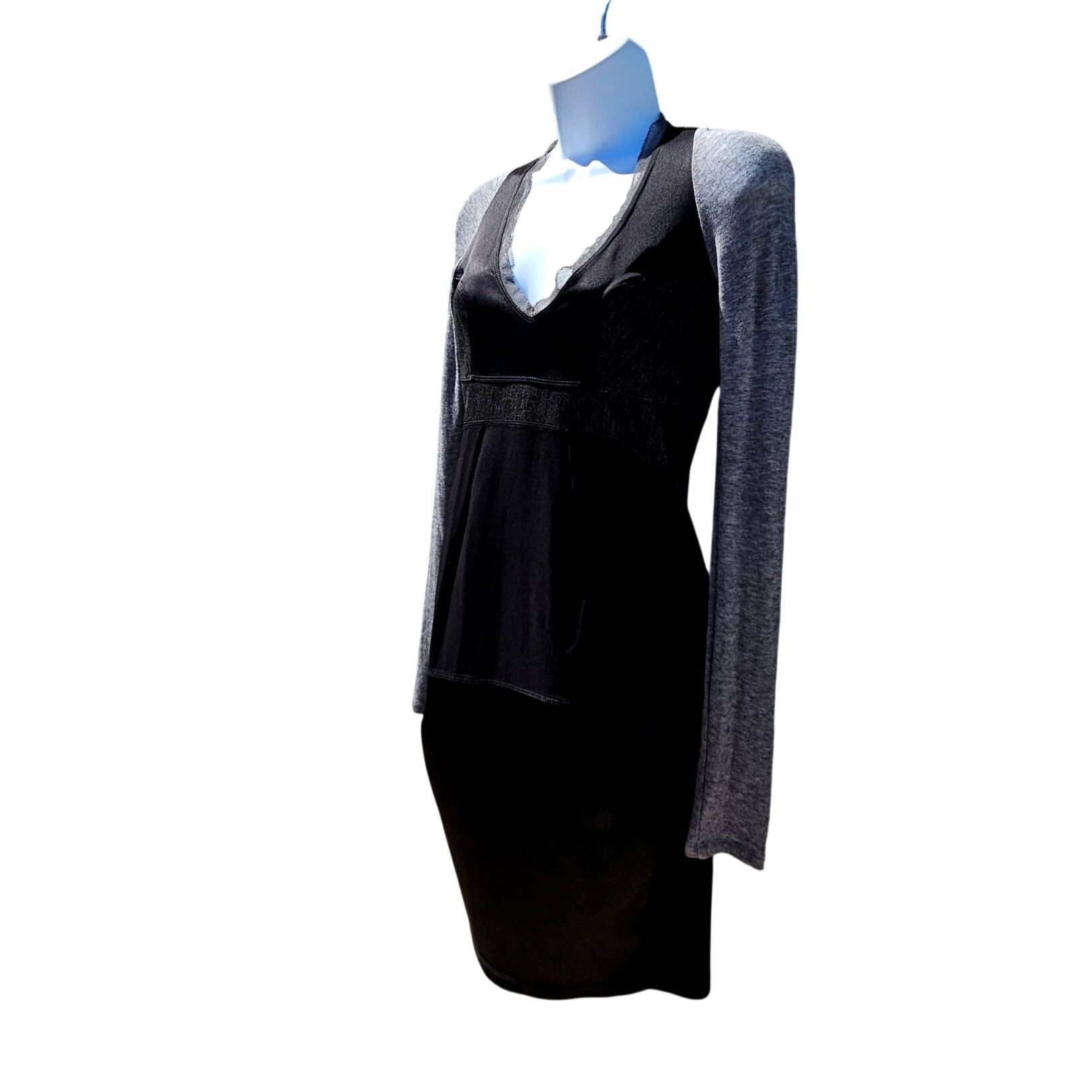 Other VPL Visible Panty Line NWT Black Empire Dress Barneys $595 S Size S / US 4 / IT 40 - 1 Thumbnail