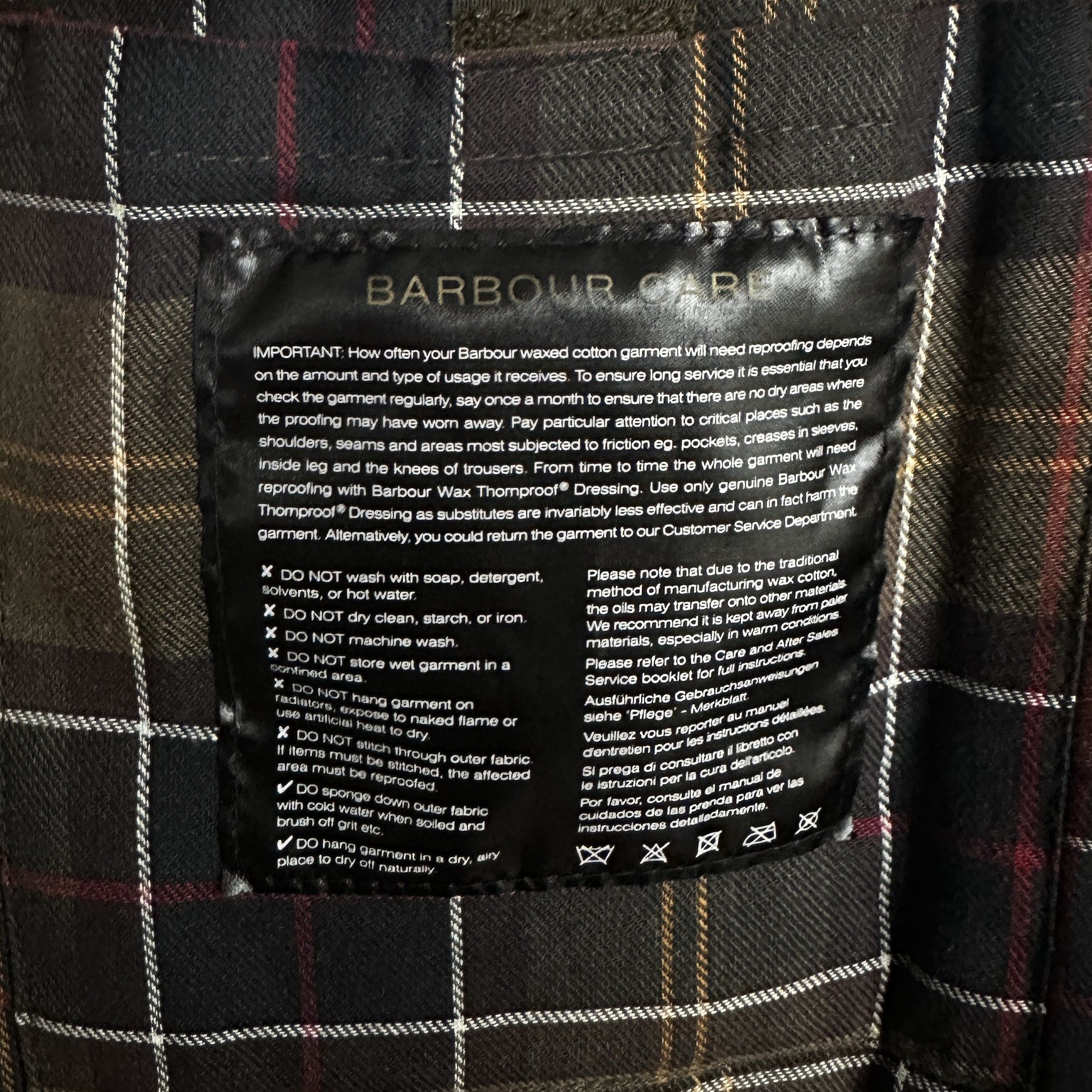 Barbour Barbour Westmorland Jacket Vest British Style Waxed Cotton Size US XL / EU 56 / 4 - 16 Thumbnail