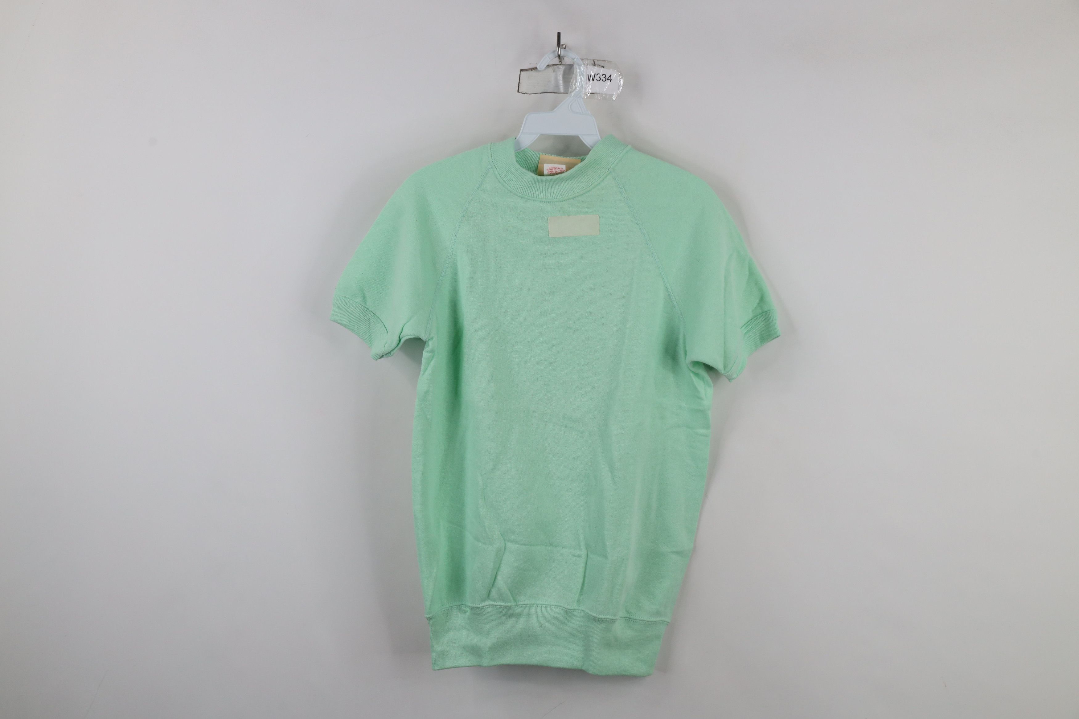 Vintage Deadstock Vintage 70s 80s Streetwear Short Sleeve Sweatshirt Size US S / EU 44-46 / 1 - 1 Thumbnail