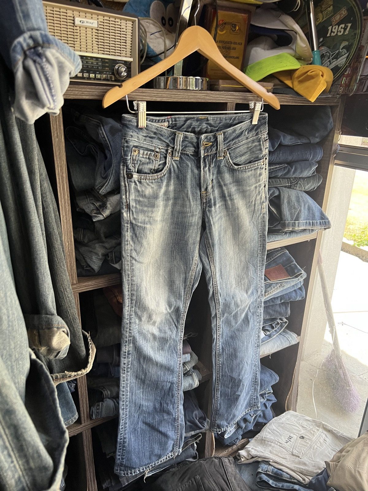 Edwin 🔥Vintage Edwin 503 Premium Distressed Denim Size 28" / US 6 / IT 42 - 3 Thumbnail