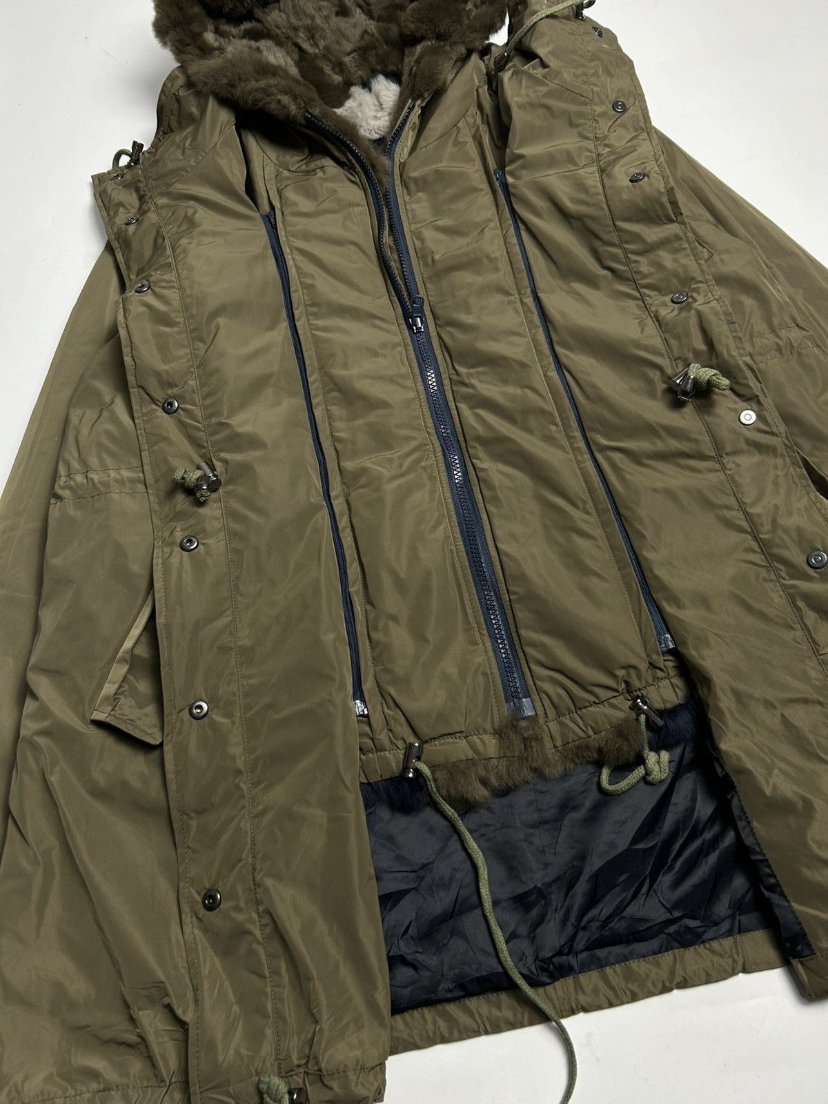 If Six Was Nine × Japanese Brand REVERSIBLE FAUX FUR WITH REMOVABLE OUTER WINTER JACKET Size US M / EU 48-50 / 2 - 2 Thumbnail
