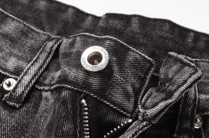 Japanese Brand × Jean Men Distress Punk Jeans Size US 31 - 5 Thumbnail