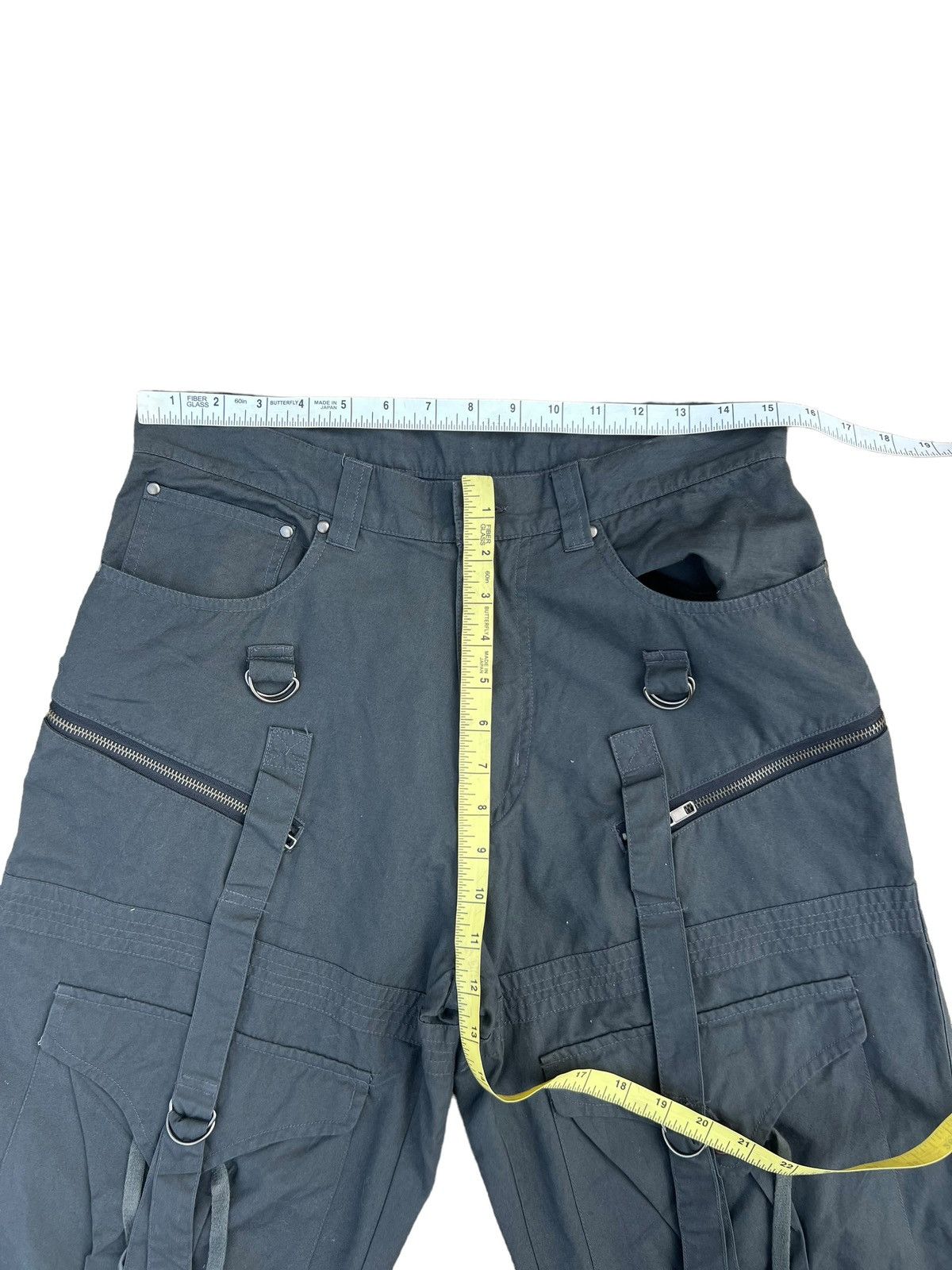 Vintage Japan SAUVER Wide Bondage Tactical Parachute Cargo Size US 30 / EU 46 - 3 Thumbnail